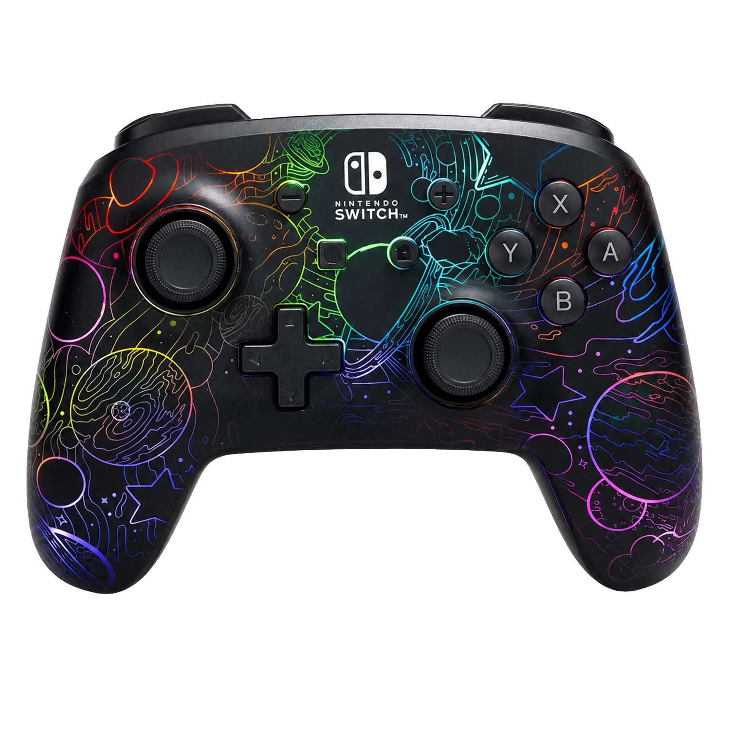 Controle PowerA Enhanced Wireless Lumectra Galactic para Xbox One - PWA-A-10291