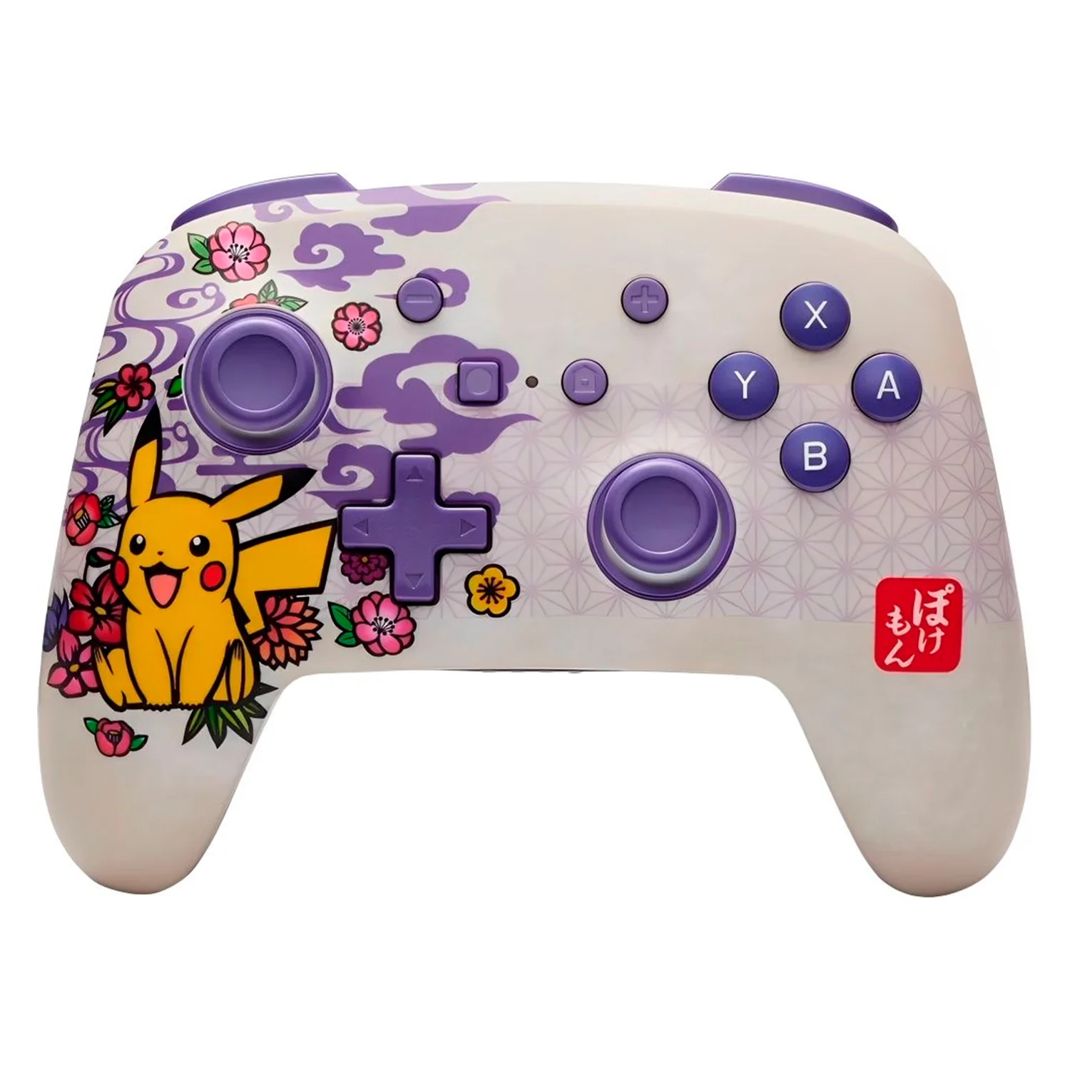 Controle PowerA Enhanced Wireless Pokémon Blossom para Nintendo Switch - PWA-A-09851