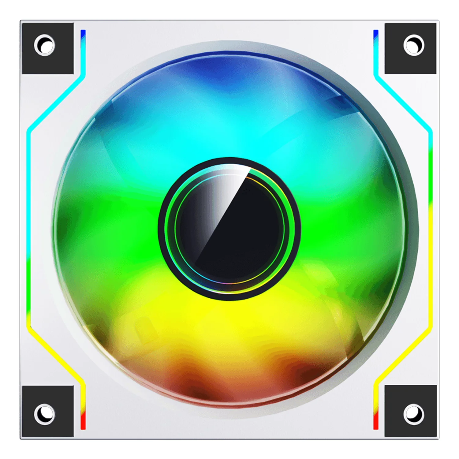 Cooler Fan para Gabinete darkFlash DM20R ARGB - Branco (Reverse)