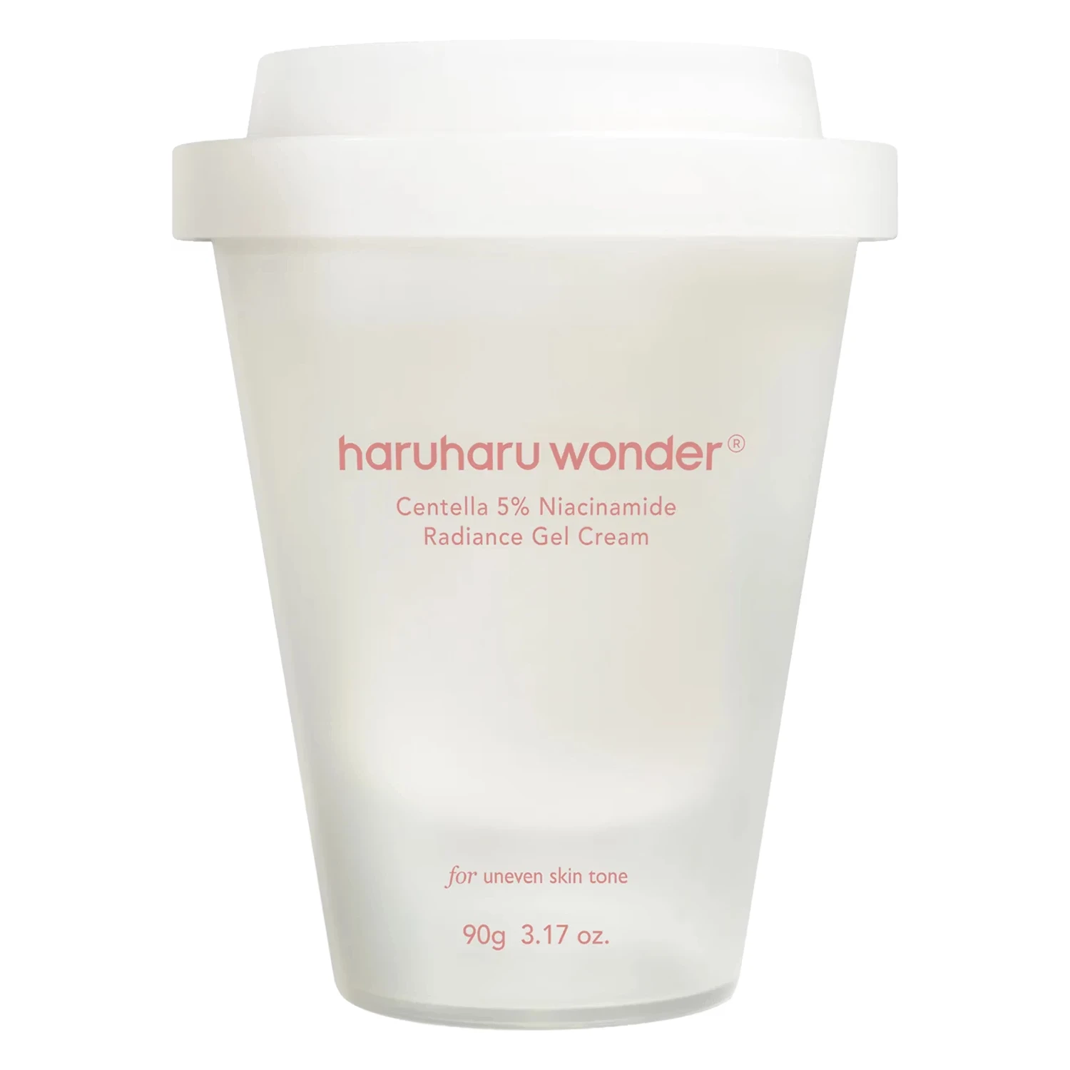 Creme Facial em Gel Haruharu Wonder Centella 5% Niacinamide Radiance 90g