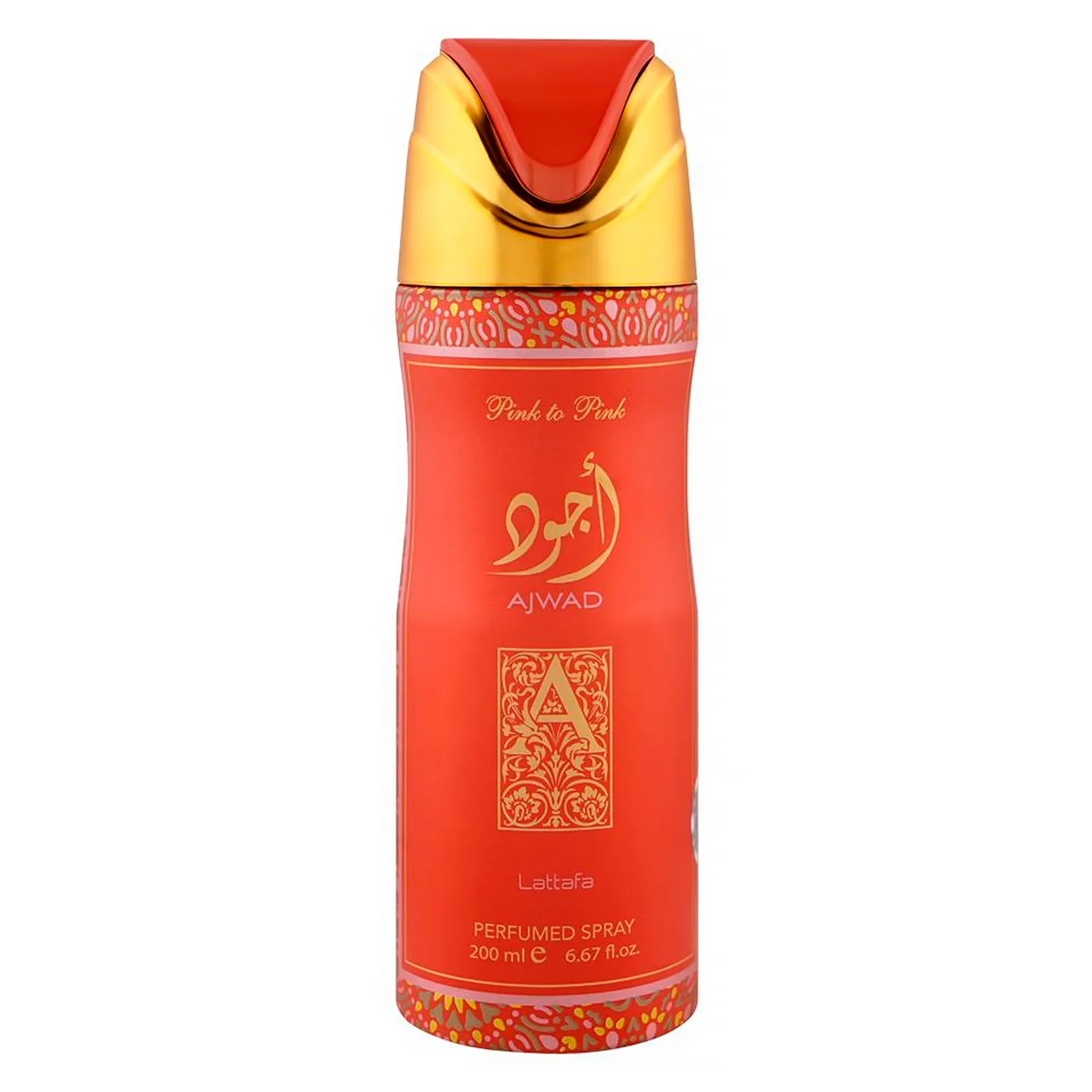 Desodorante Lattafa Ajwad Pink to Pink Feminino 200ml