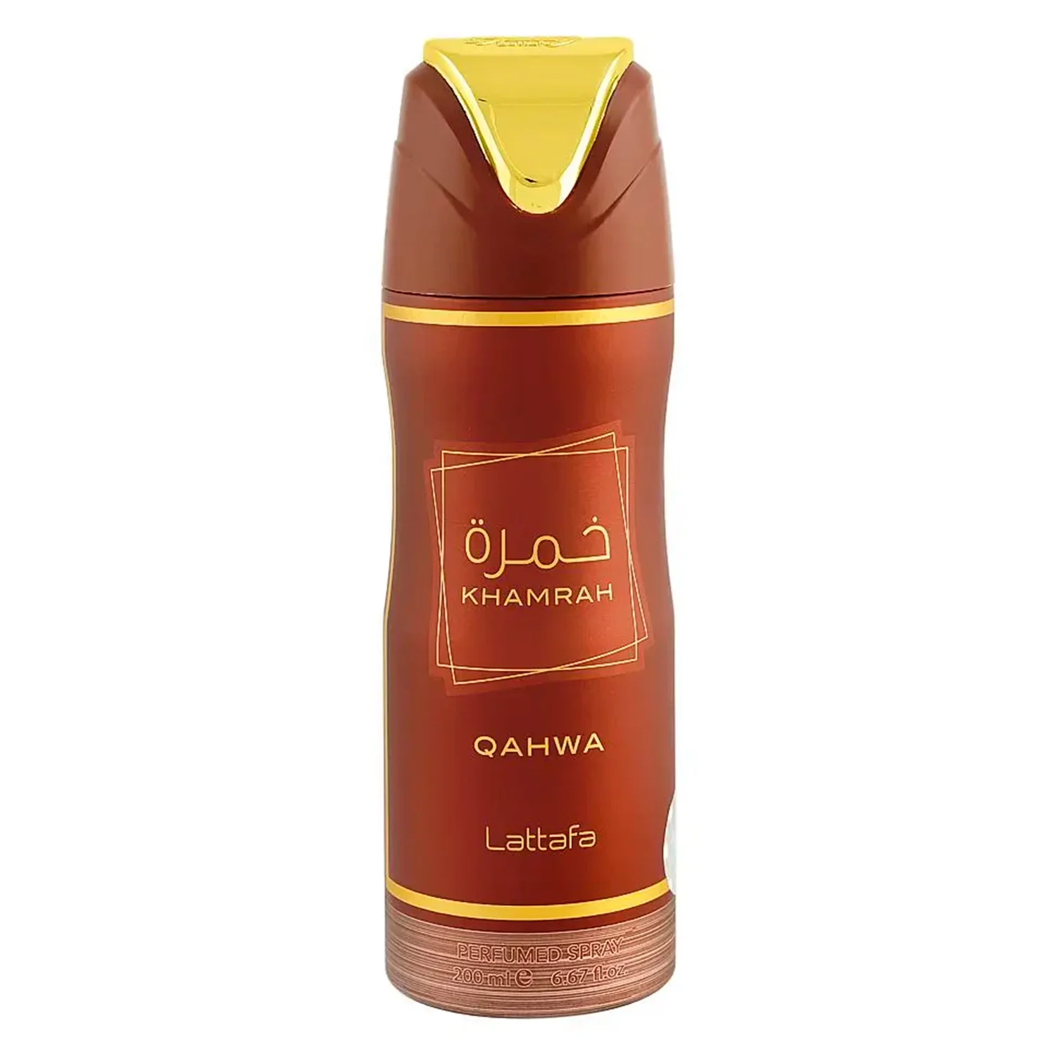 Desodorante Lattafa Khamrah Qawha Unissex 200ml