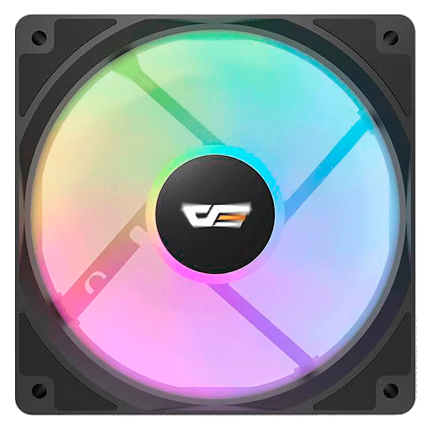 Fan para Gabinete Aigo darkFlash CL12 RGB - Preto