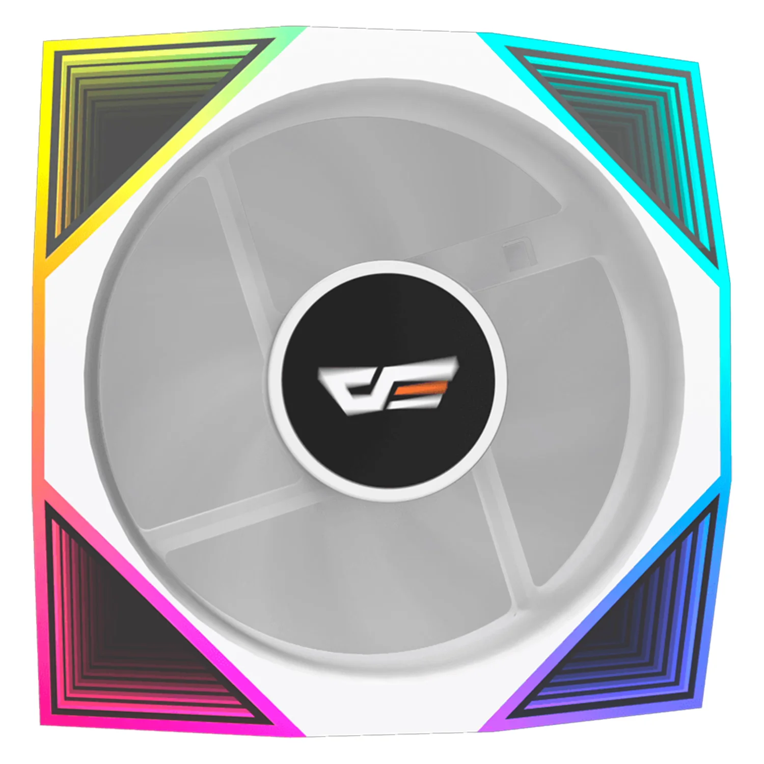 Fan para Gabinete darkFlash DM18 Single ARGB - Branco