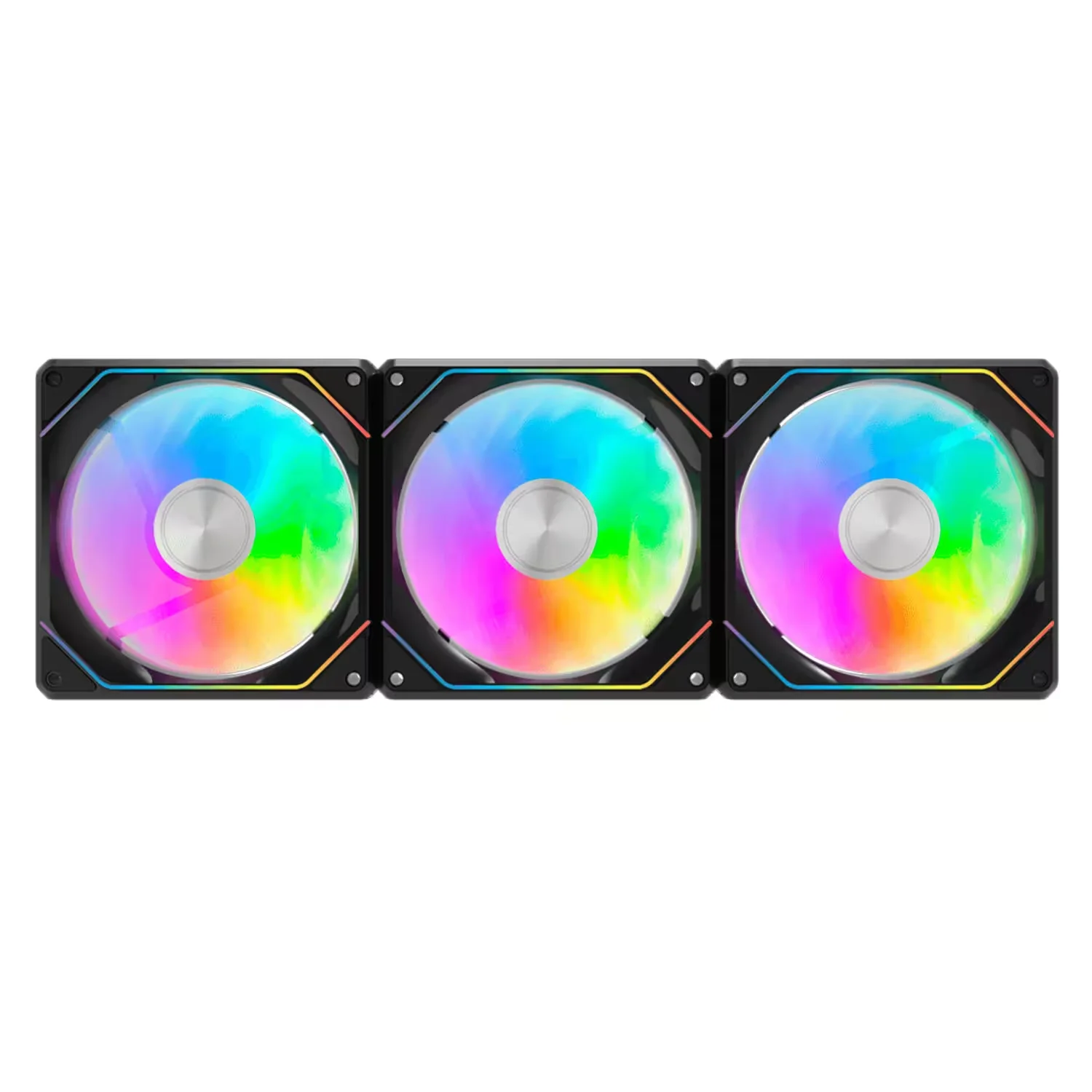 Fan para Gabinete darkFlash G24 120mm RGB 3 em 1 - Preto