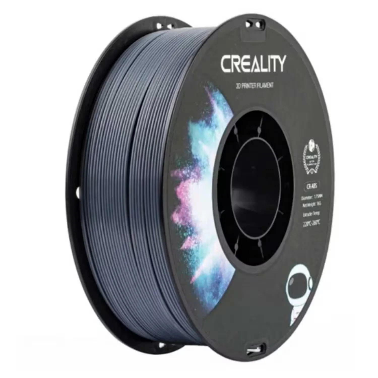 Filamento Creality CR-ABS 1Kg 1.75mm para Impressora 3D - Cinza