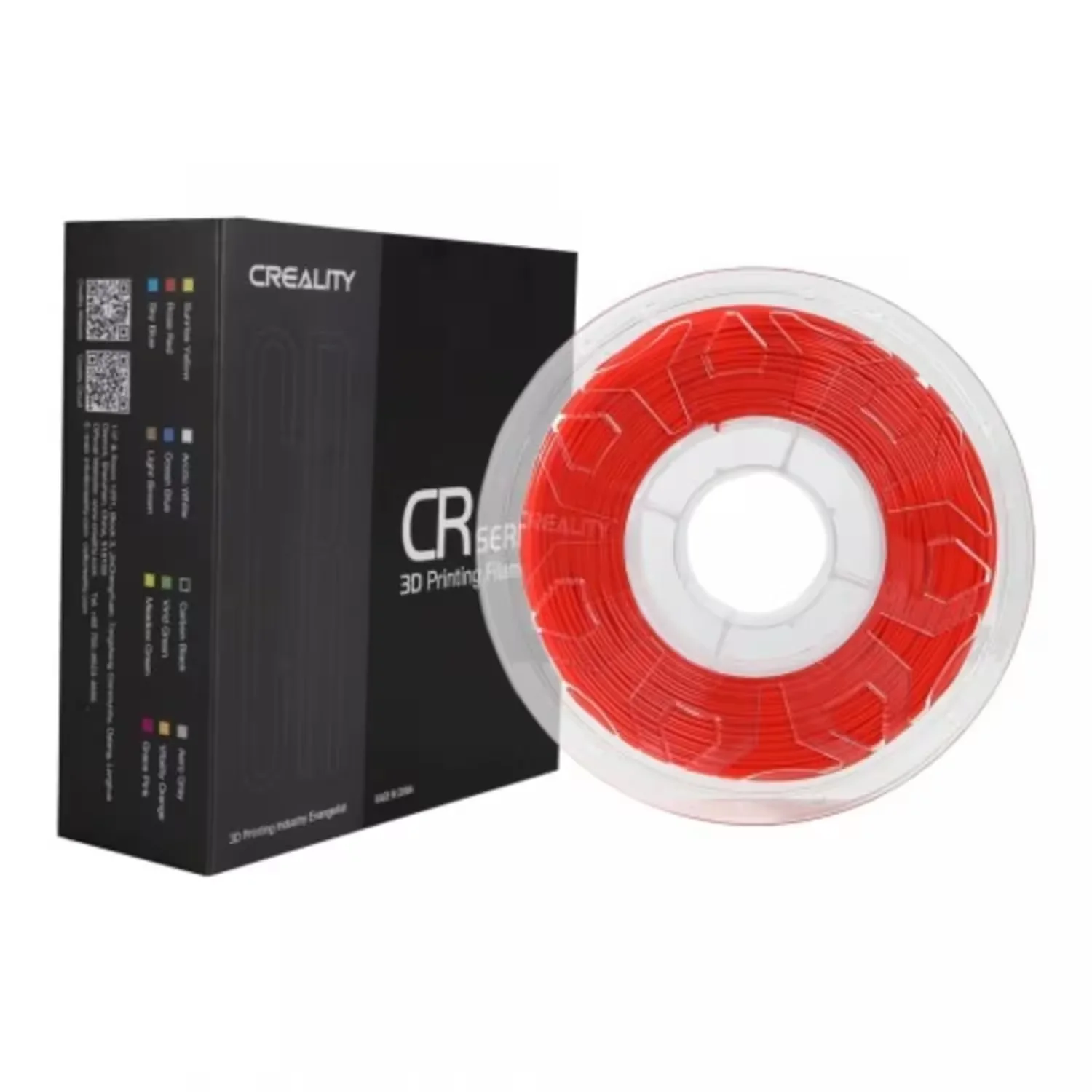 Filamento Creality CR-ABS 1Kg 1.75mm para Impressora 3D - Vermelho
