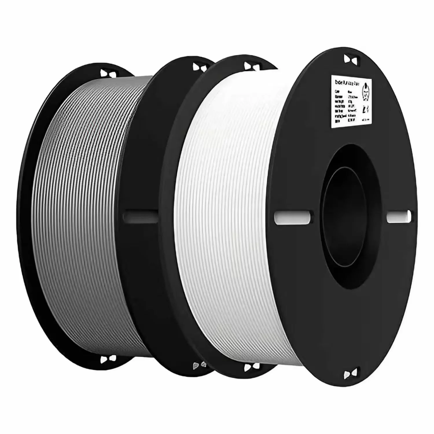 Filamento Creality Ender-PLA 2Kg 1.75mm para Impressora 3D - Cinza + Branco