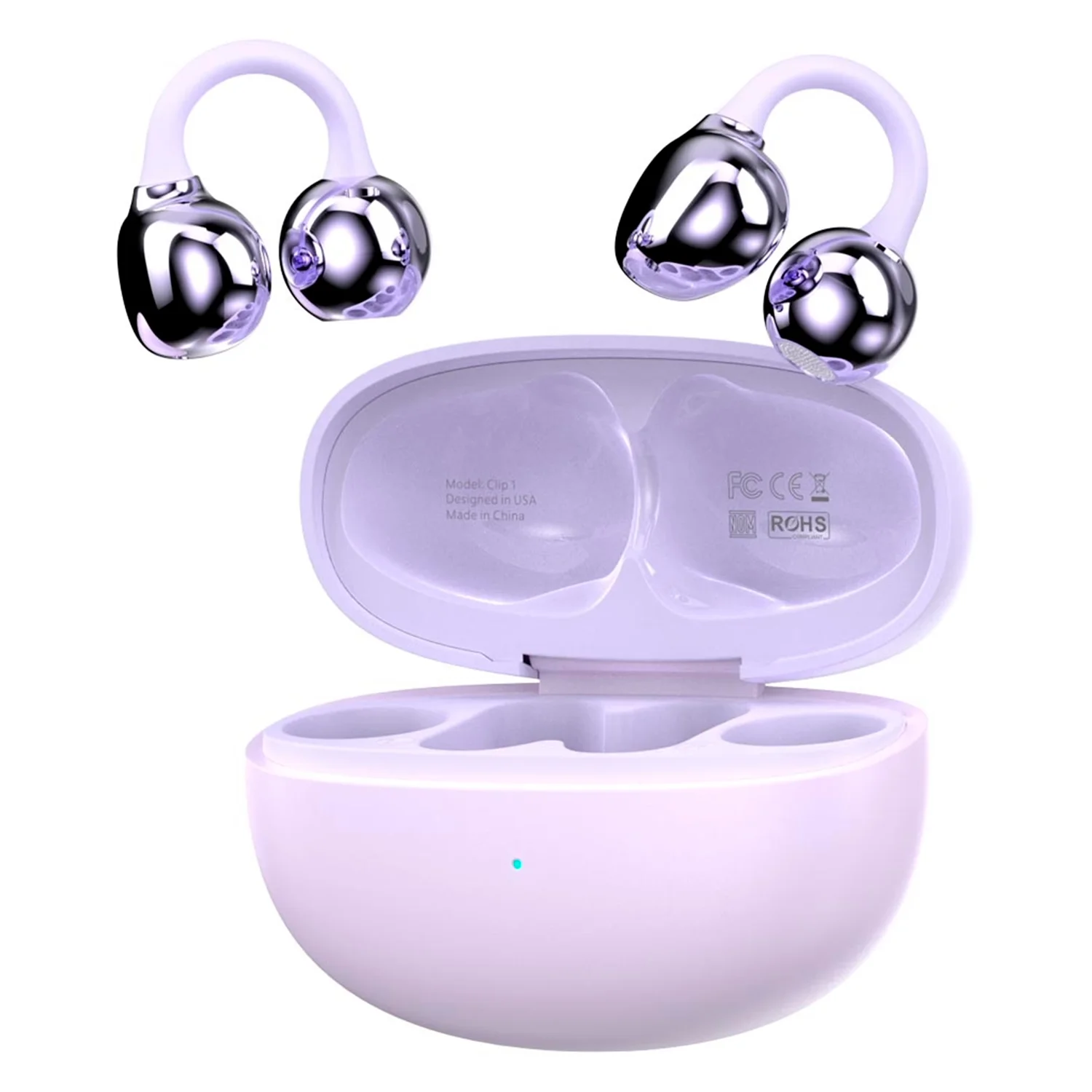 Fone de Ouvido G-Tide Clip-on Wireless - Roxo