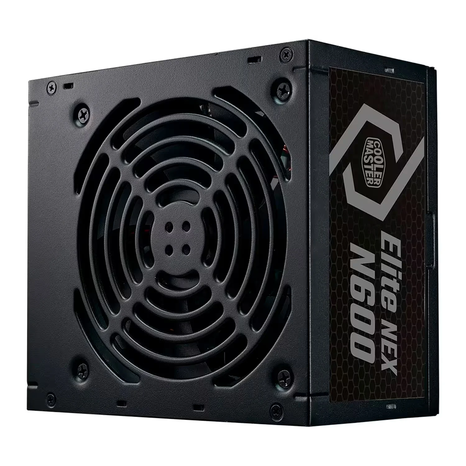 Fonte Cooler Master Elite Nex N600 MPW-6001-ACAN-BUS ATX 600W PFC Ativo Bivolt - Preto