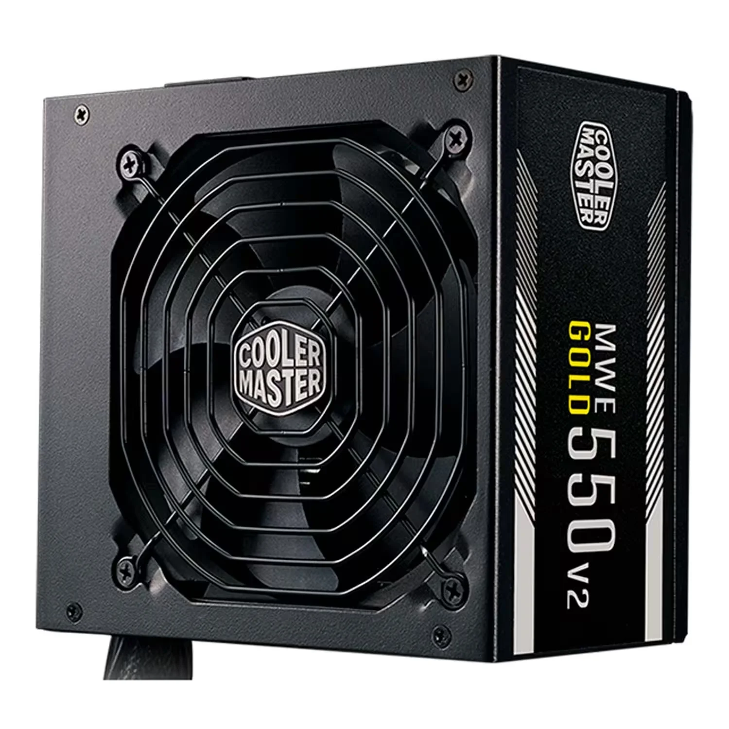 Fonte Cooler Master MWE V2 MPE-5501-ACAAG-U2 ATX 550W 80 Plus Gold PFC Ativo Bivolt - Preto