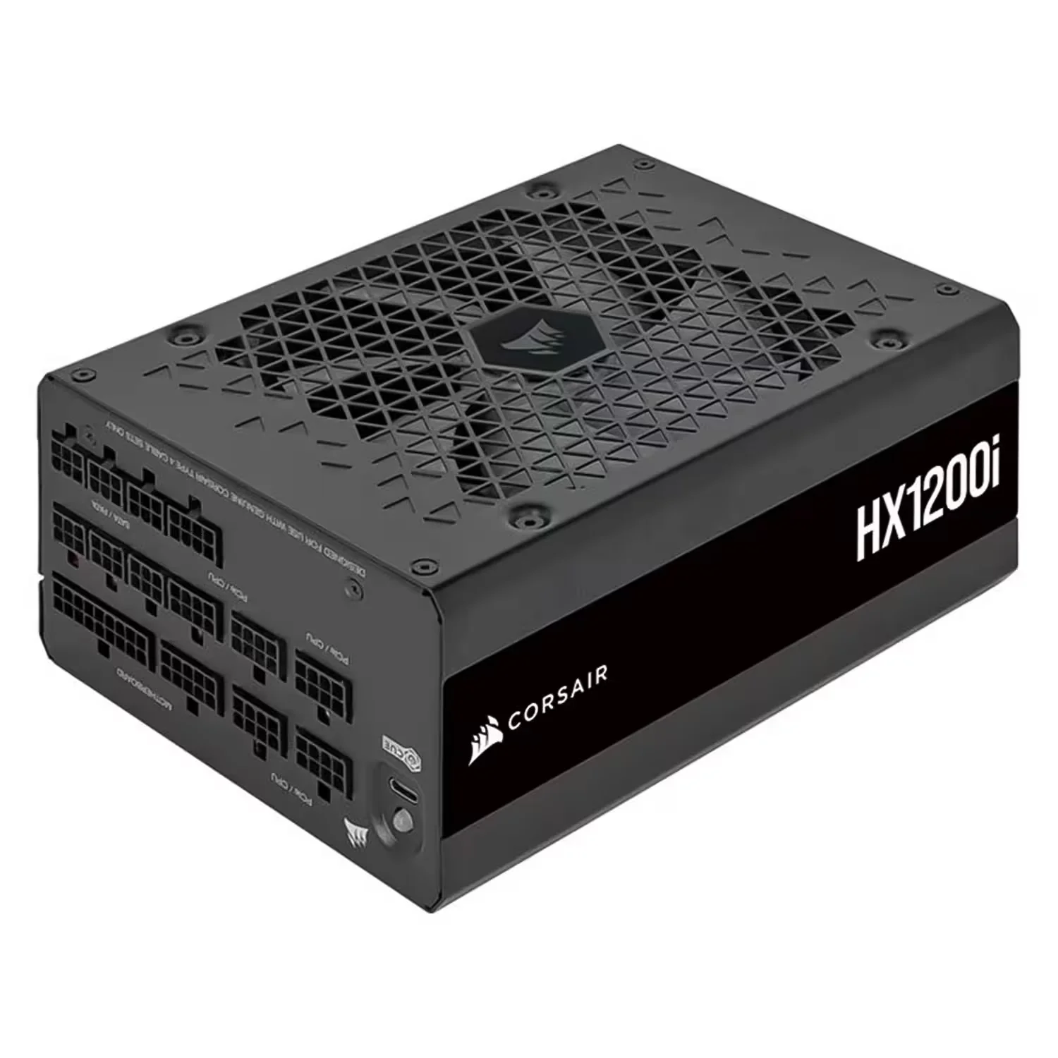 Fonte Corsair HX1200i CP-9020281-BR ATX 1200W 80 Plus Platinum Full Modular - Preto