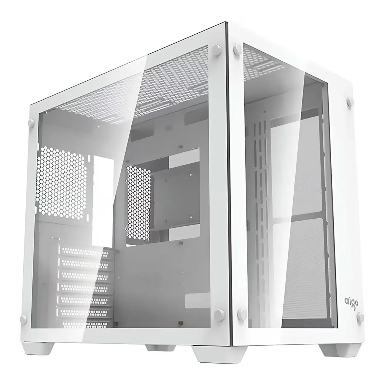 Gabinete Gamer Aigo darkFlash C285 Mid Tower - Branco