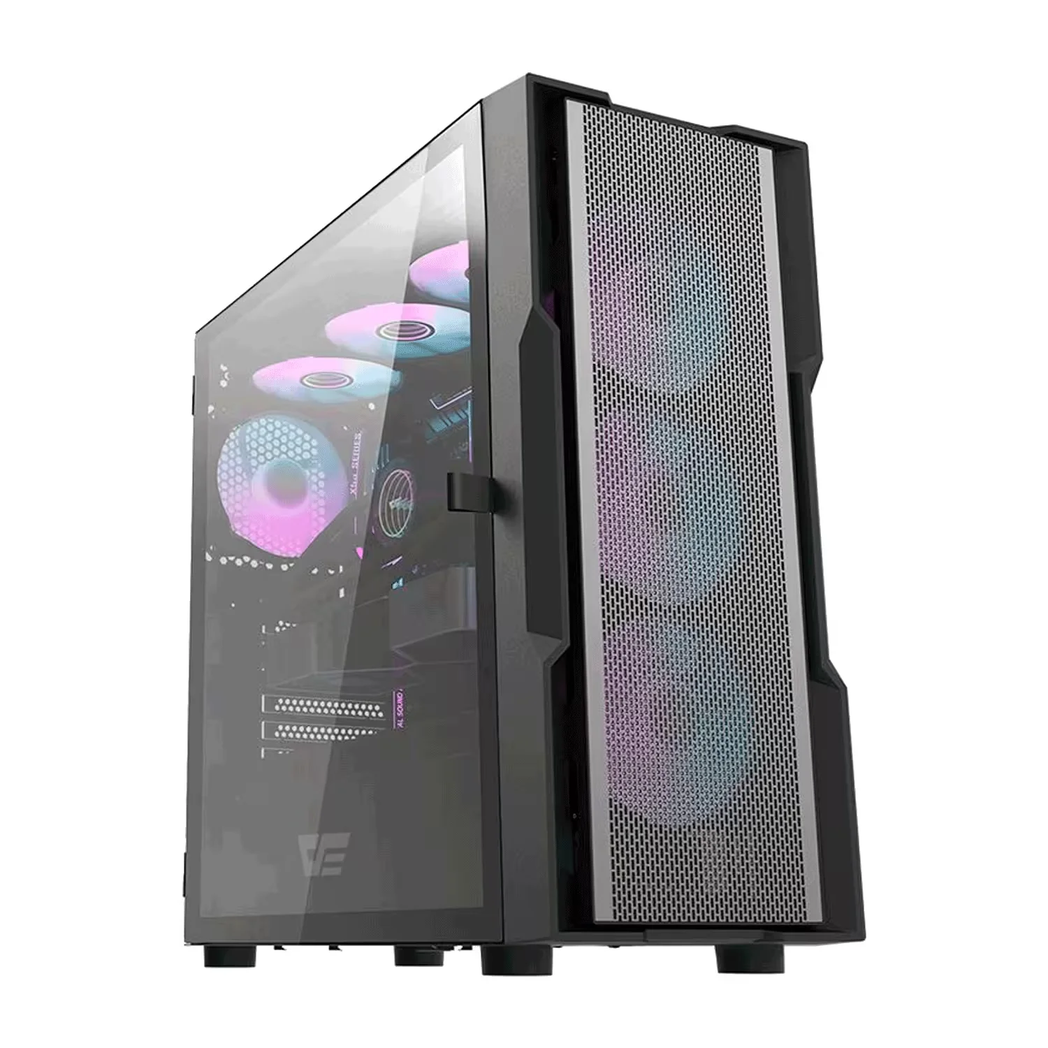Gabinete Gamer Darkflash DK431 Glass 4 Fan ARGB - Preto