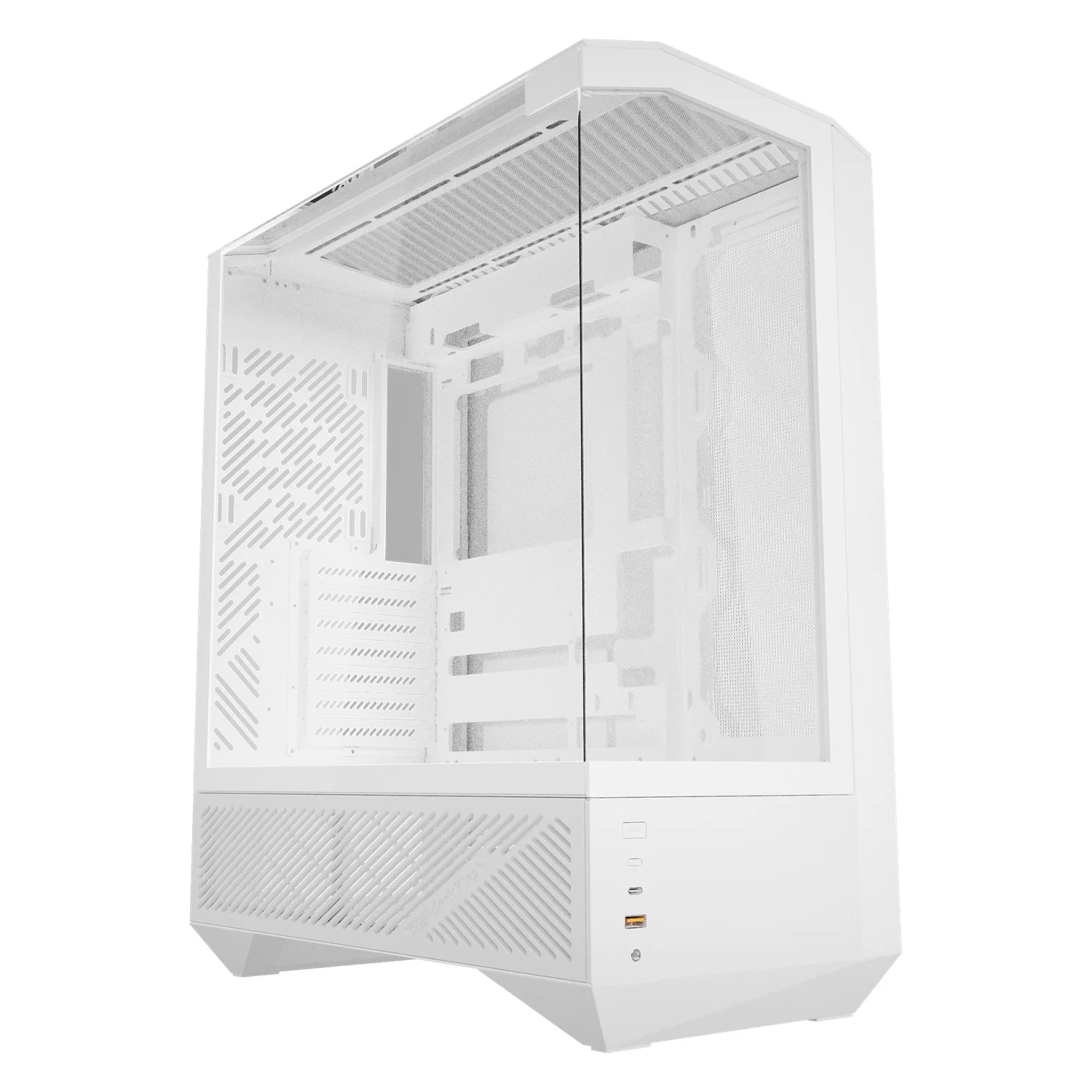 Gabinete Gamer darkFlash DY460 Mid Tower - Branco (4 Fans INF34 ARGB)