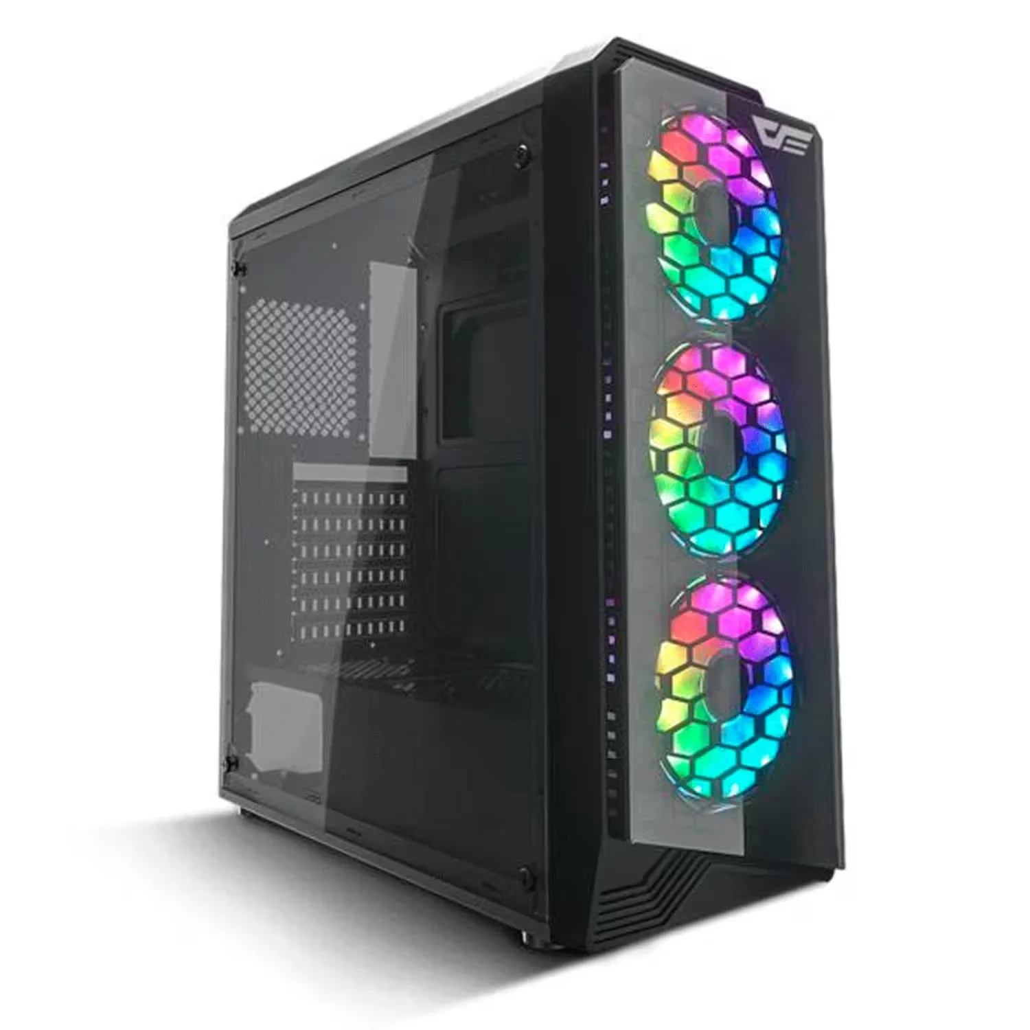 Gabinete Gamer Darkflash Water Square 5 Mid Tower - Preto