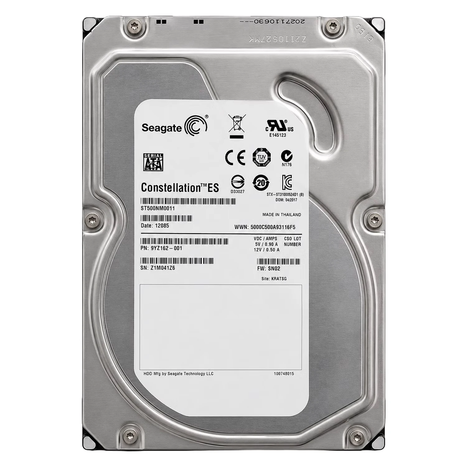 HD Seagate Constellation ES Pull 500GB 3.5" SATA 3 7200RPM - ST500NM0011