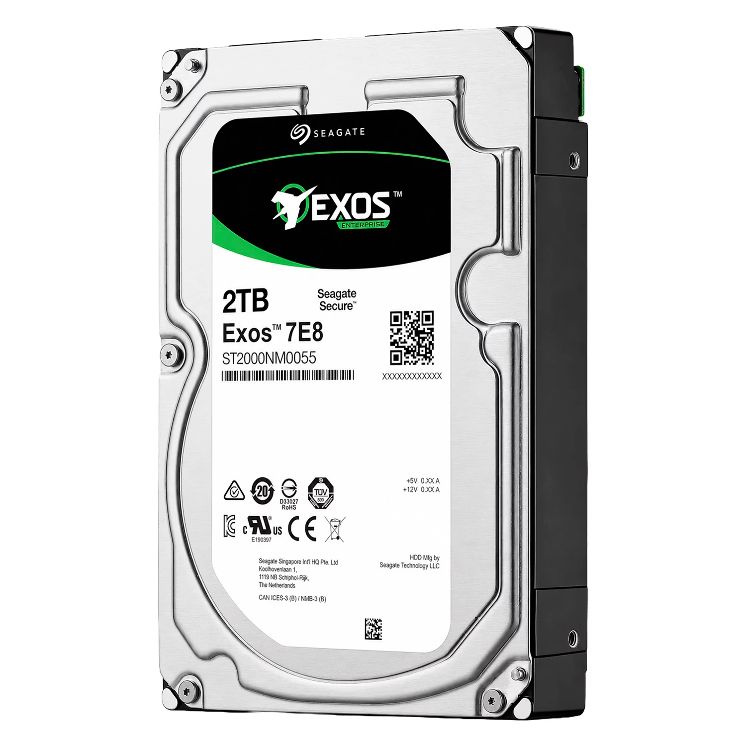 HD Seagate Exos 7E8E Pull 2TB 3.5" SATA 3 7200RPM - ST2000NM0055