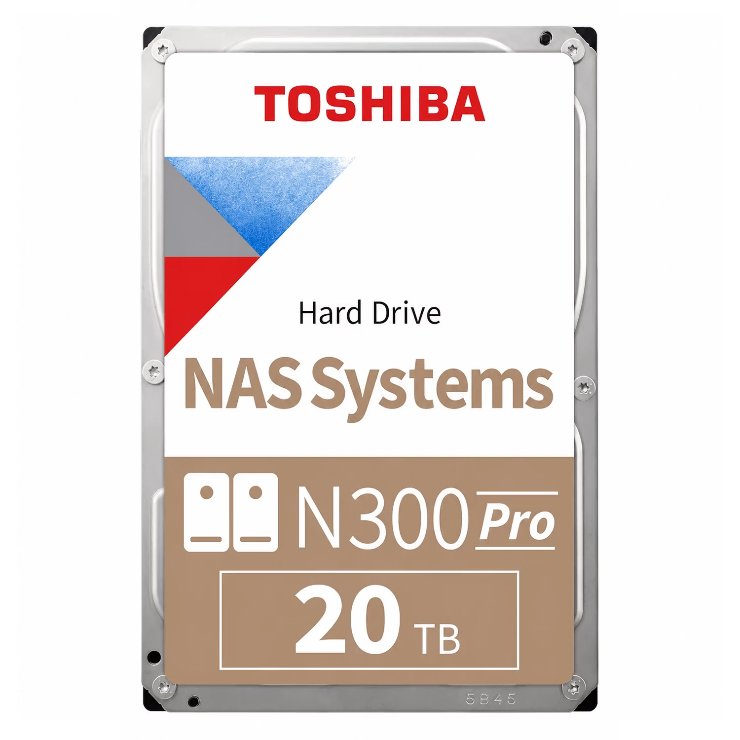 HD Toshiba N300 Pro NAS 20TB 3.5" SATA 3 7200RPM - HDWG82AXZSTBU