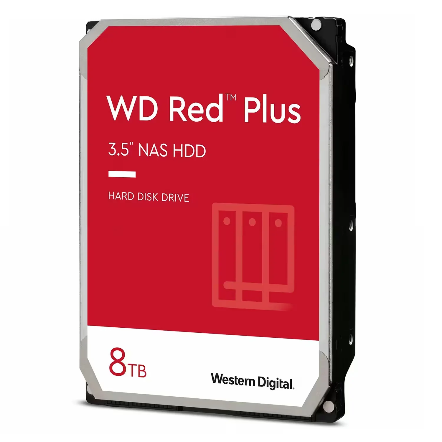 HD Western Digital Red Plus NAS 8TB 3.5" SATA 3 5640RPM - WD80EFPX