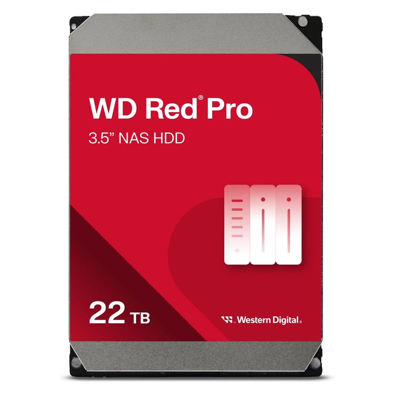 HD Western Digital Red Pro NAS 22TB 3.5" SATA 3 7200RPM - WD221KFGX