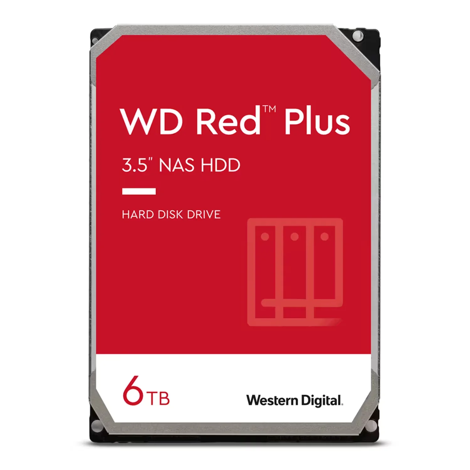 HD Western Digital WD Red Plus NAS 6TB 3.5" SATA 3 5400PRM - WD60EFPX