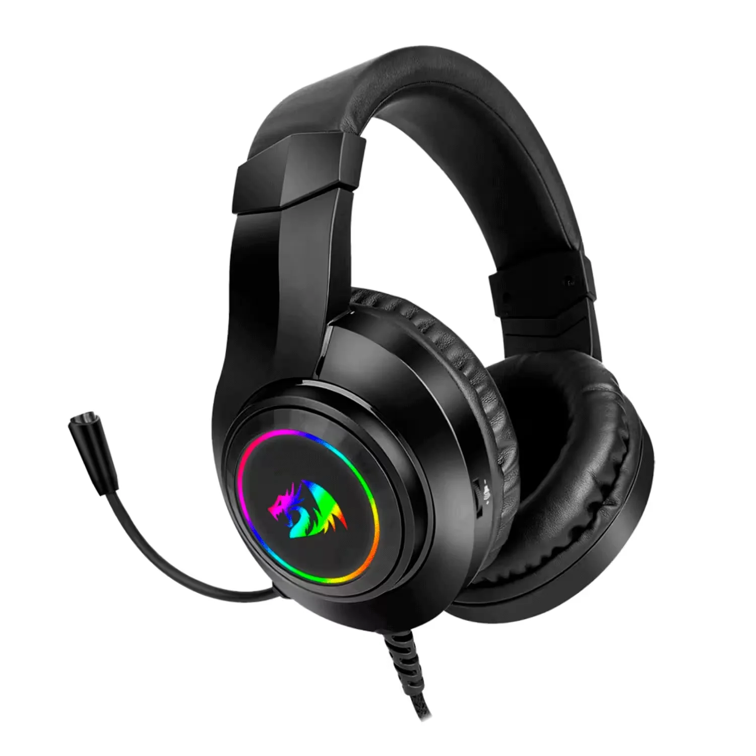 Headset Gamer Redragon Hylas H260-RGB P2 3.5mm - Preto