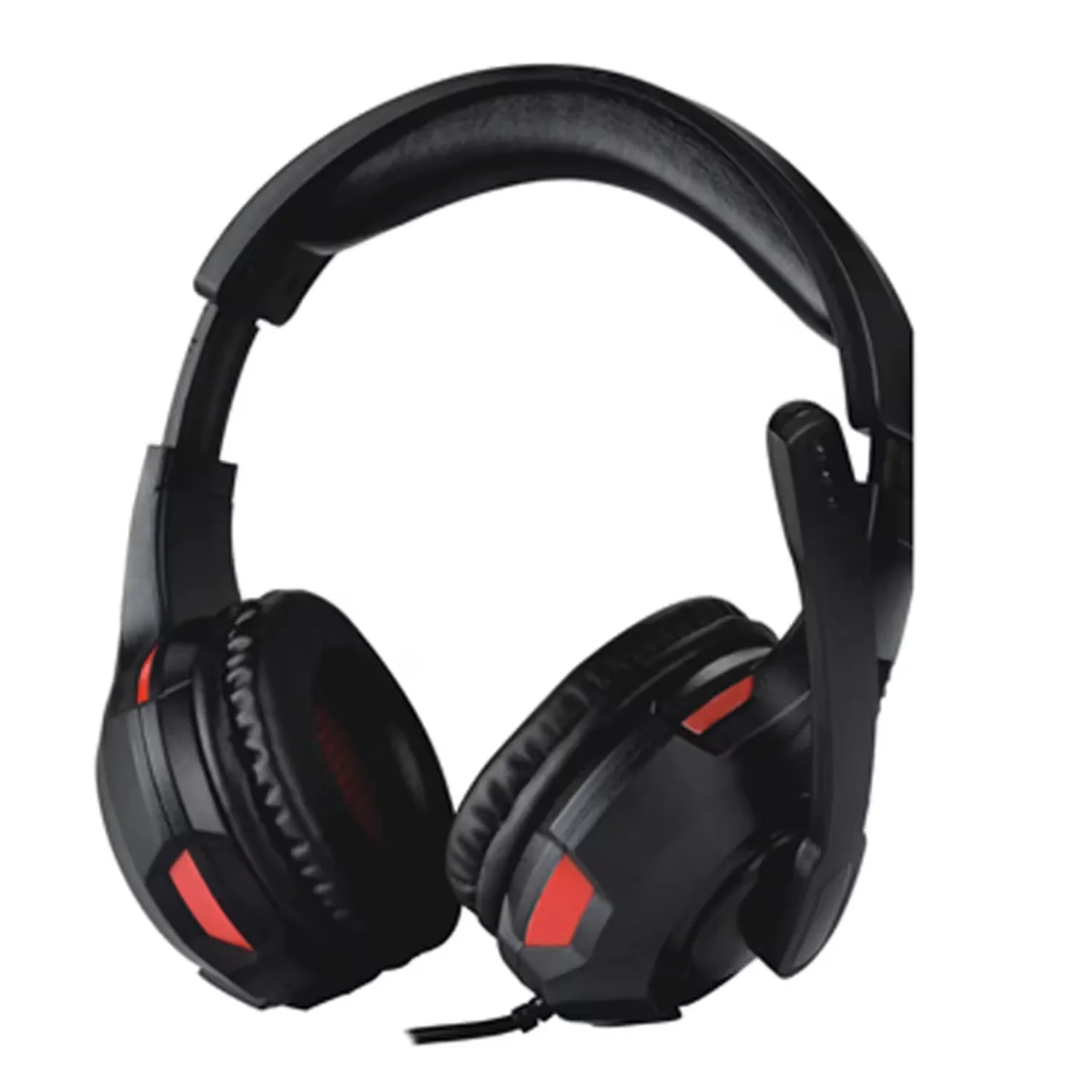 Headset Gamer Satellite AE-363 USB - Preto e Vermelho