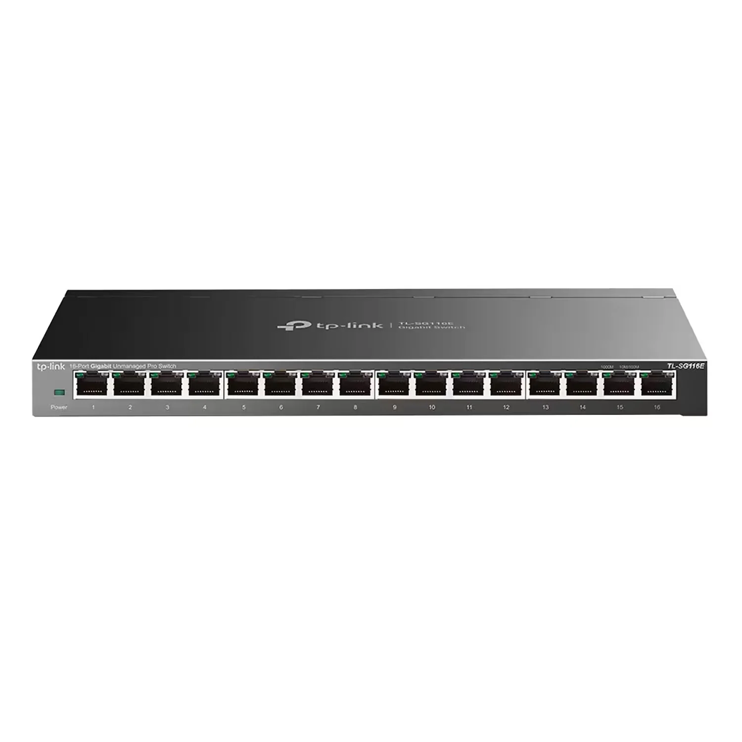 Hub Switch Tp-link TL-SG116E 16 Portas Gigabit 1000Mbps - Cinza
