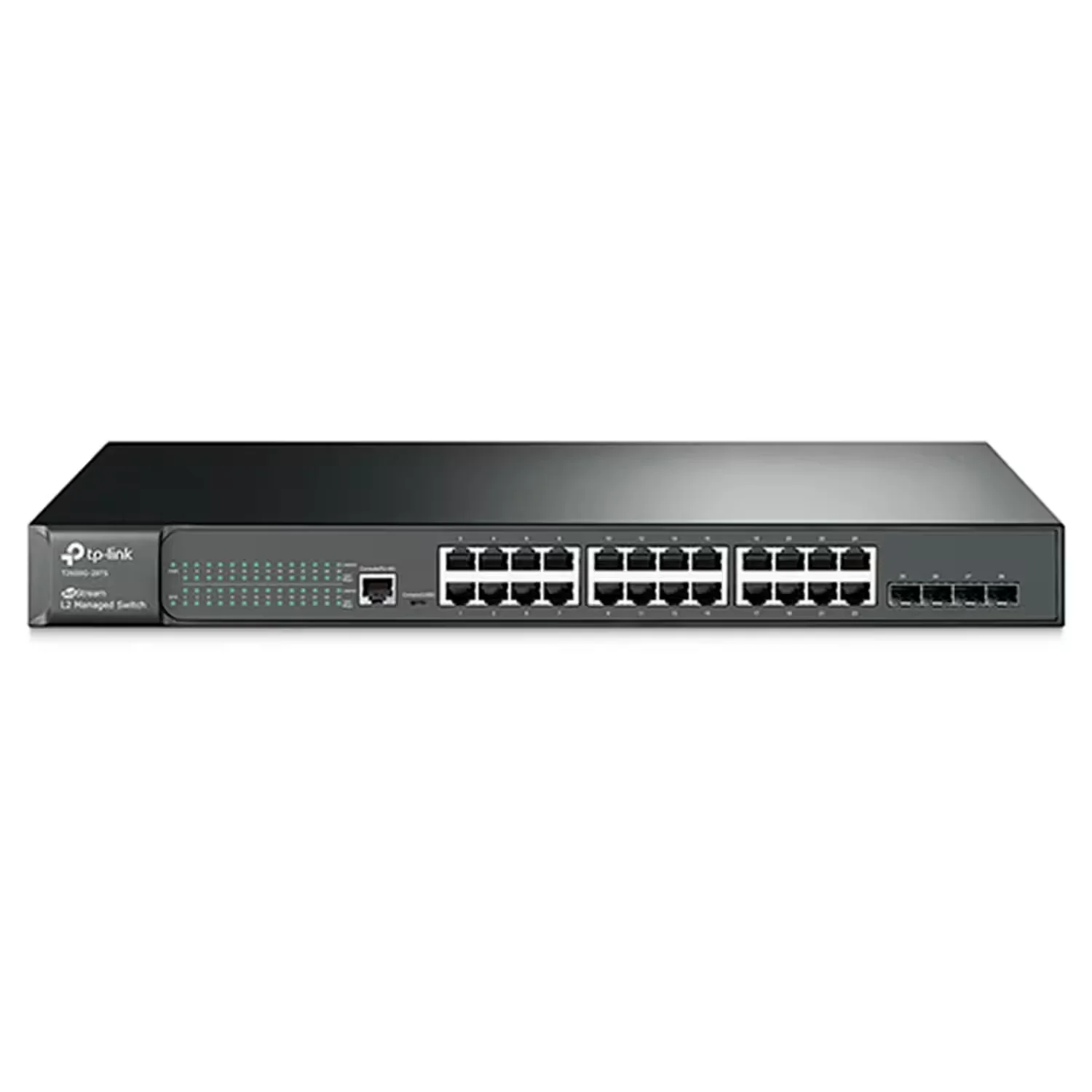 Hub Switch TP-Link TL-SG3428 24 Portas Gigabit PoE+4SFP 1000Mbps - Cinza