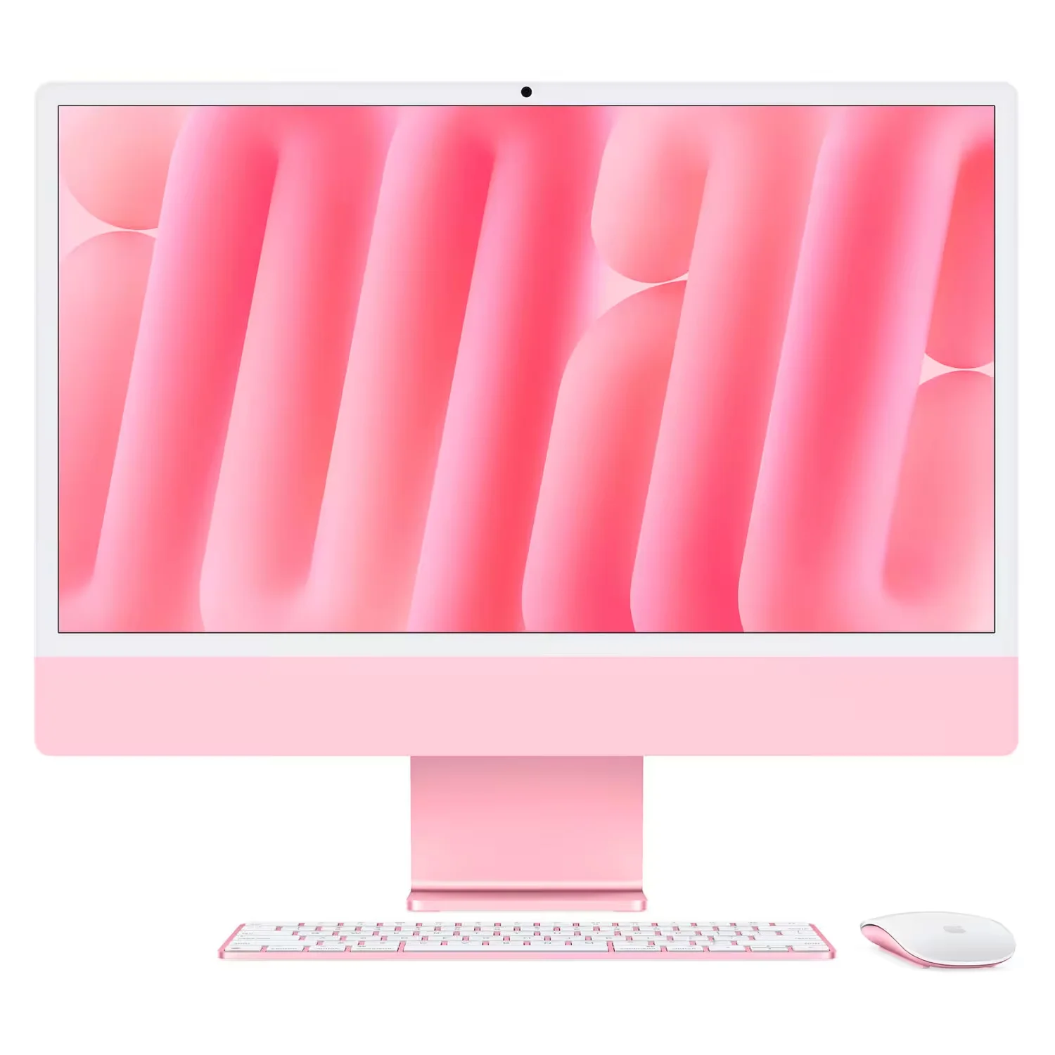 iMac Apple 2024 MD2U4LL/A M4 24GB 512GB SSD Tela 24" 4.5K - Rosa