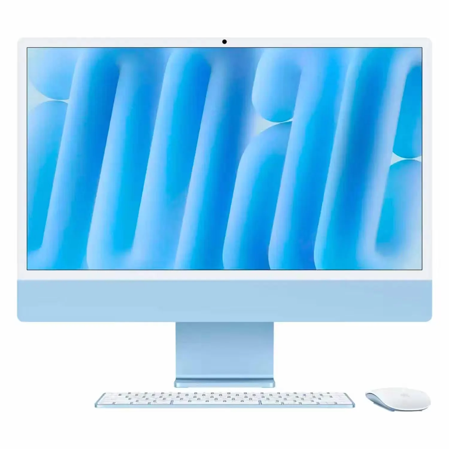 iMac Apple 2024 MWUF3LL/A M4 16GB 256GB SSD Tela 24" 4.5K - Azul