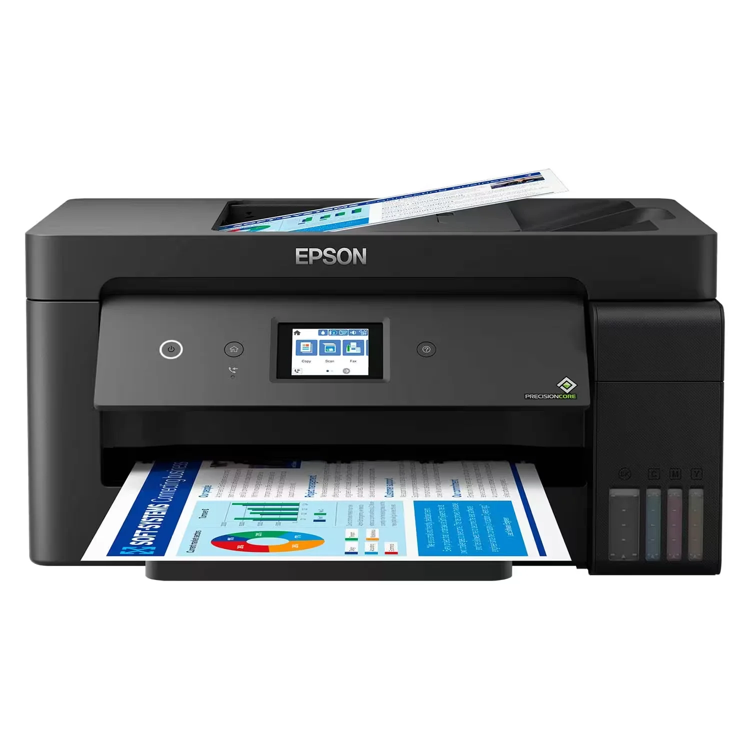 Impressora Multifuncional Epson EcoTank L1415 4 em 1 WiFi Bivolt - Preto