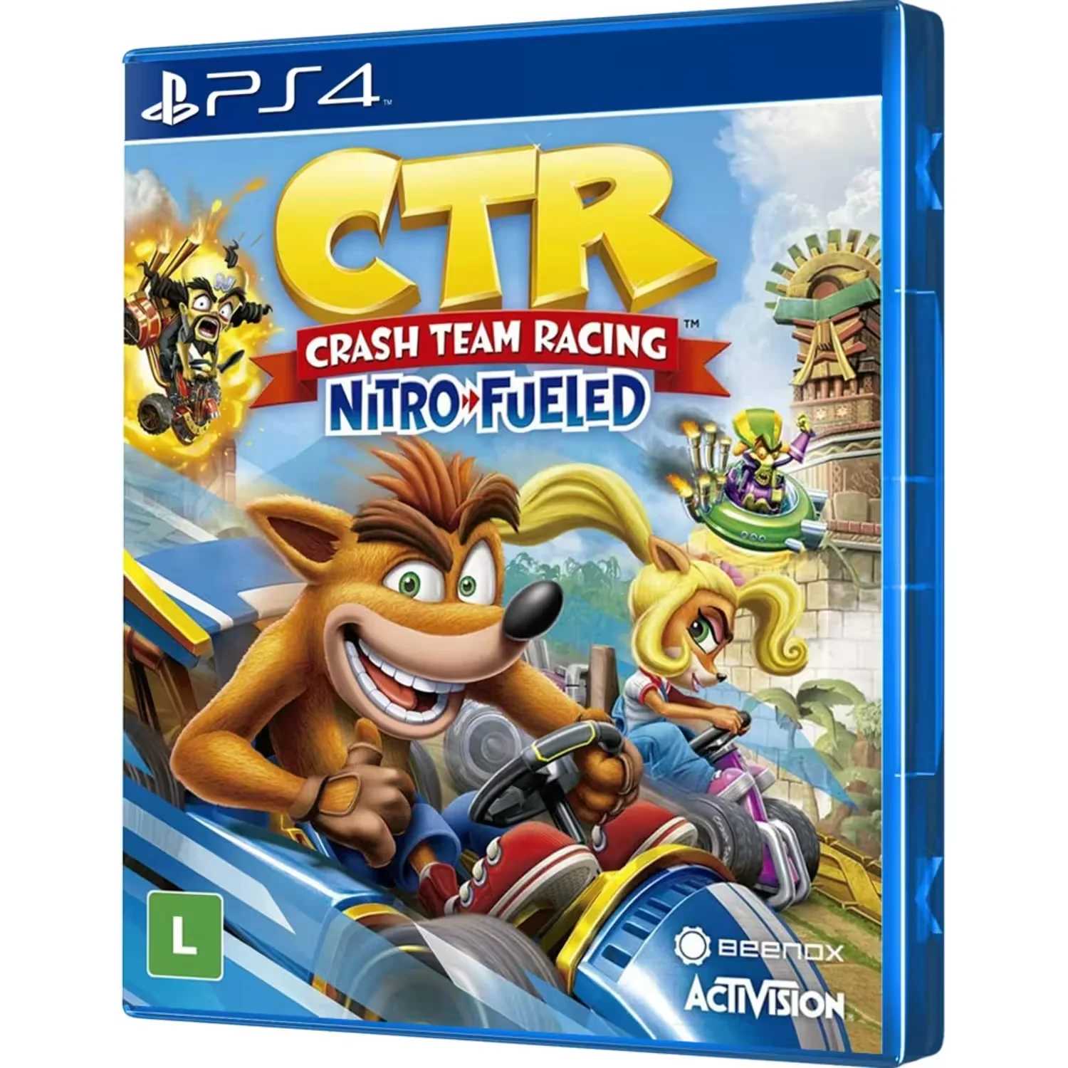 Jogo Crash Team Racing Nitro-Fueled para PS4