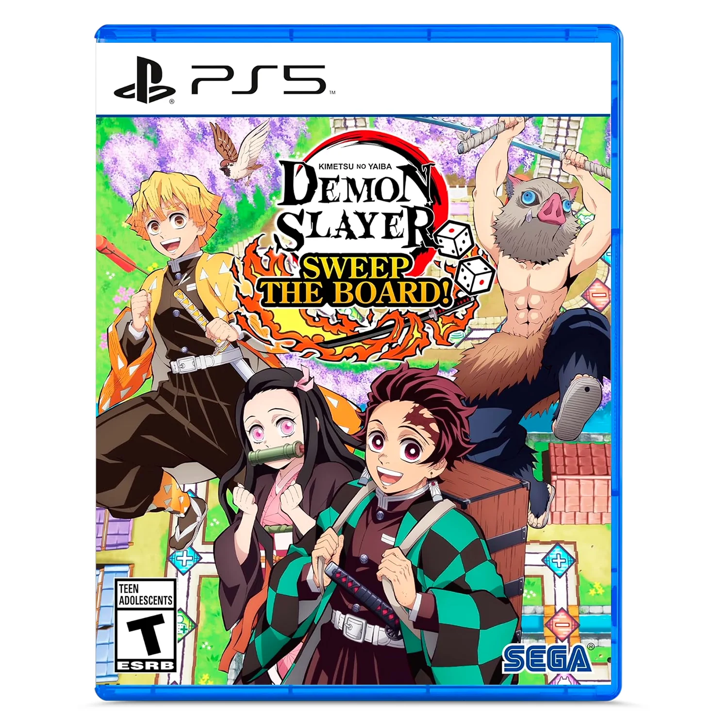 Jogo Demon Slayer Kimetsu no Yaiba- Sweep the Board! para PS5
