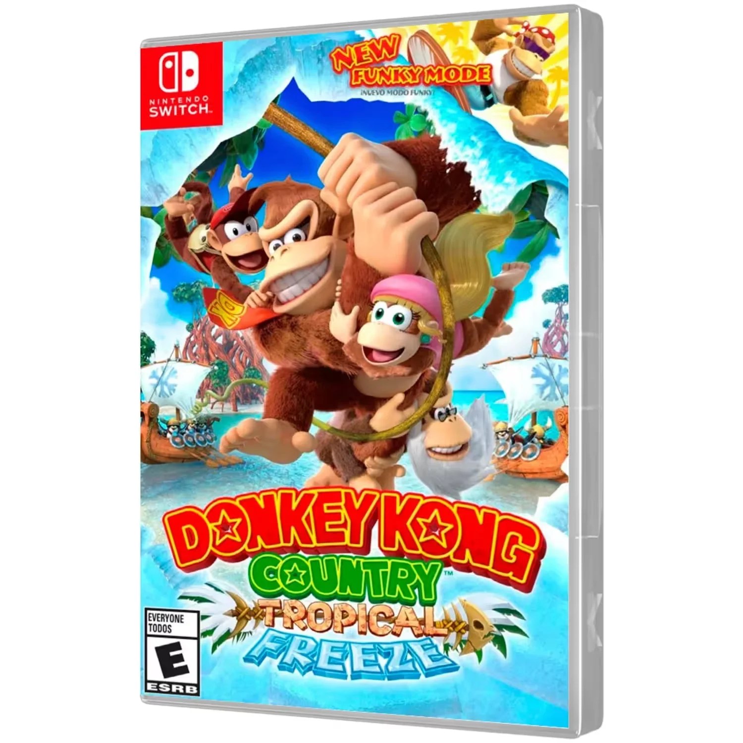 Jogo Donkey Kong Country Tropical Freeze para Nintendo Switch
