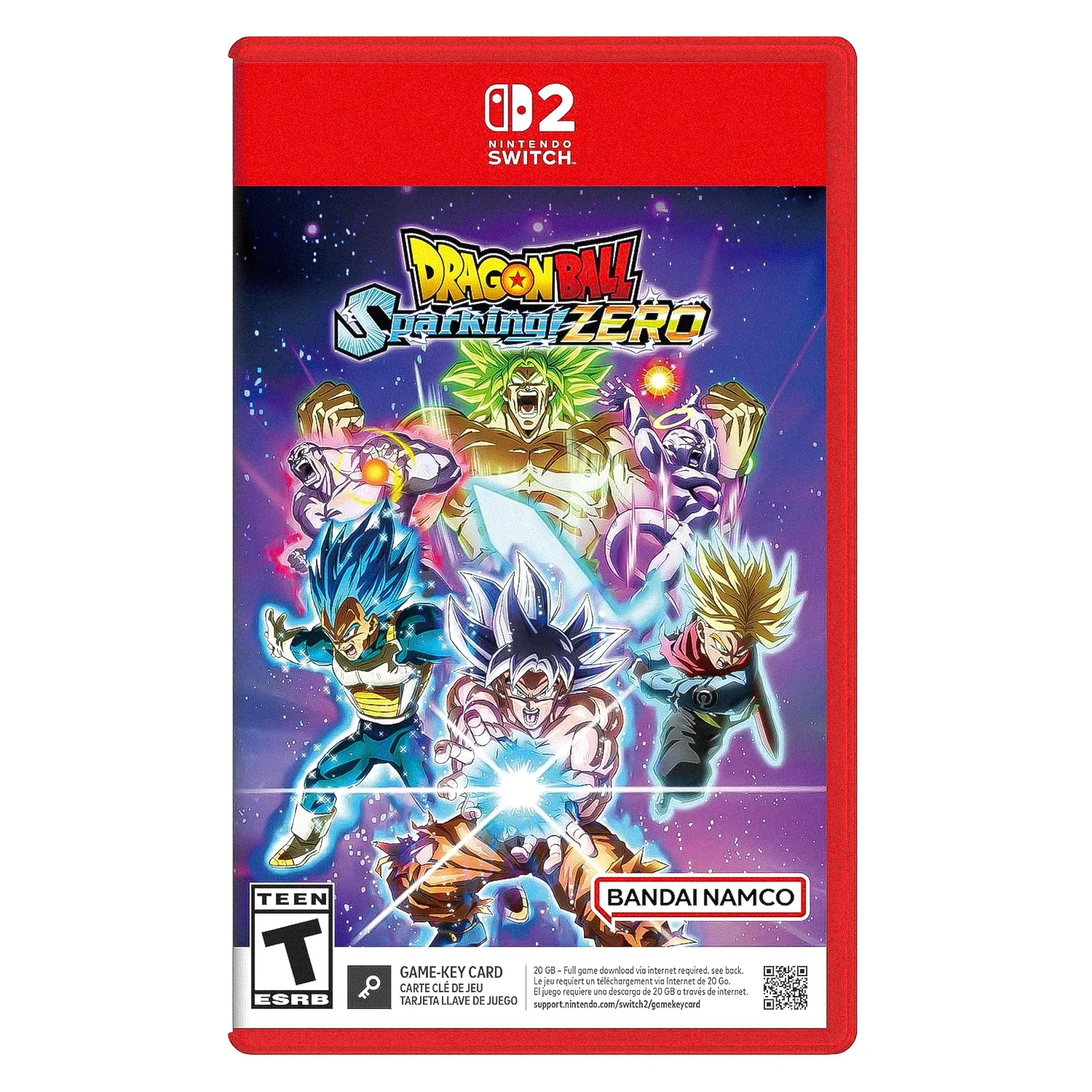 Jogo DRAGON BALL: Sparking! ZERO para Nintendo Switch 2