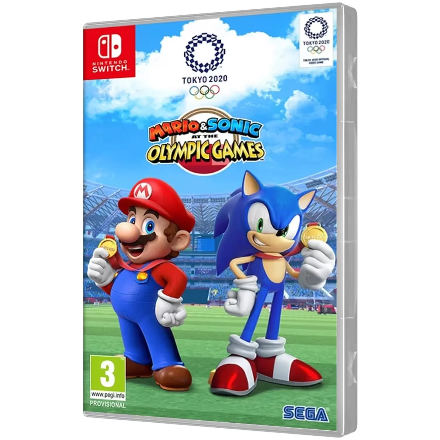 Jogo Mario and Sonic at the Olympic Games Tokyo 2020 Nintendo Switch