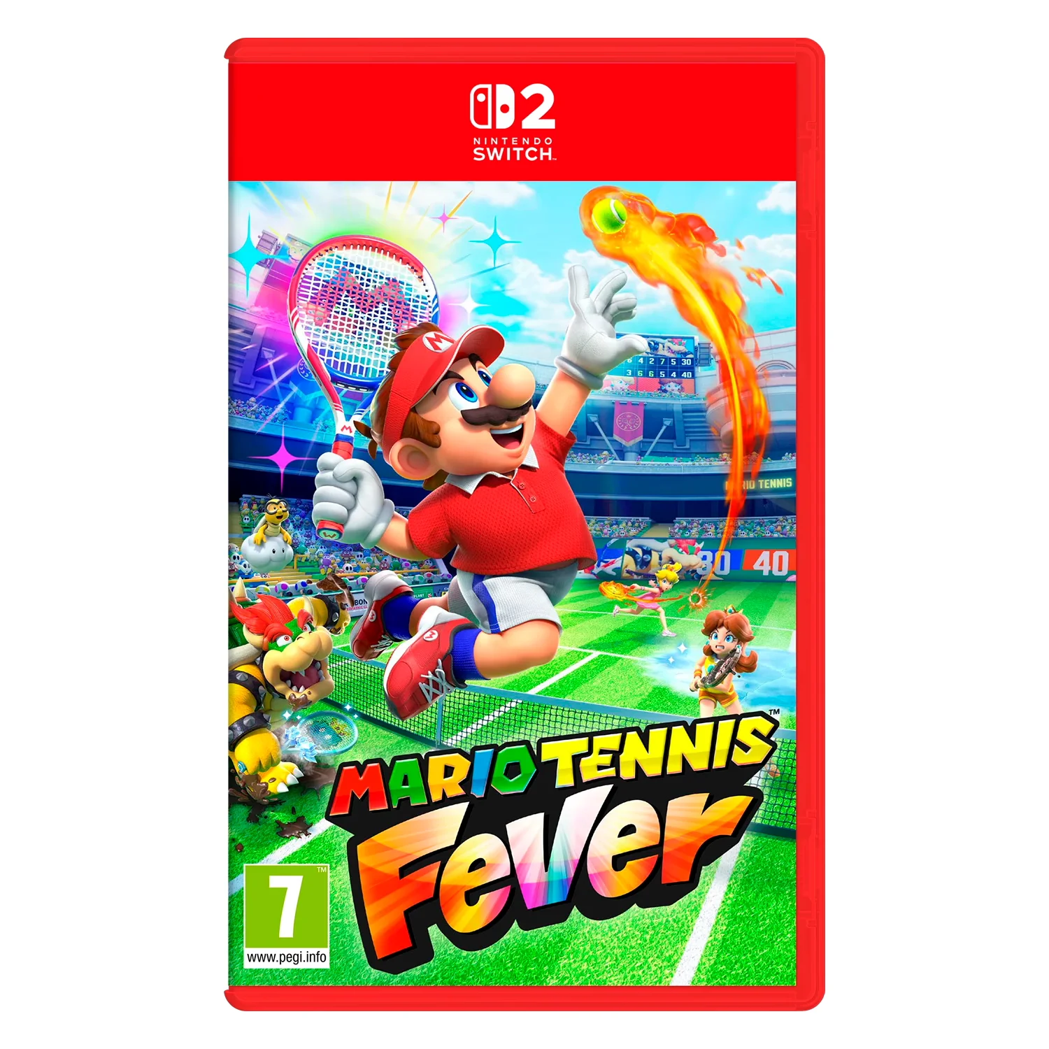 Jogo Mario Tennis Fever with FREE Sticker Sheet para Nintendo Switch 2
