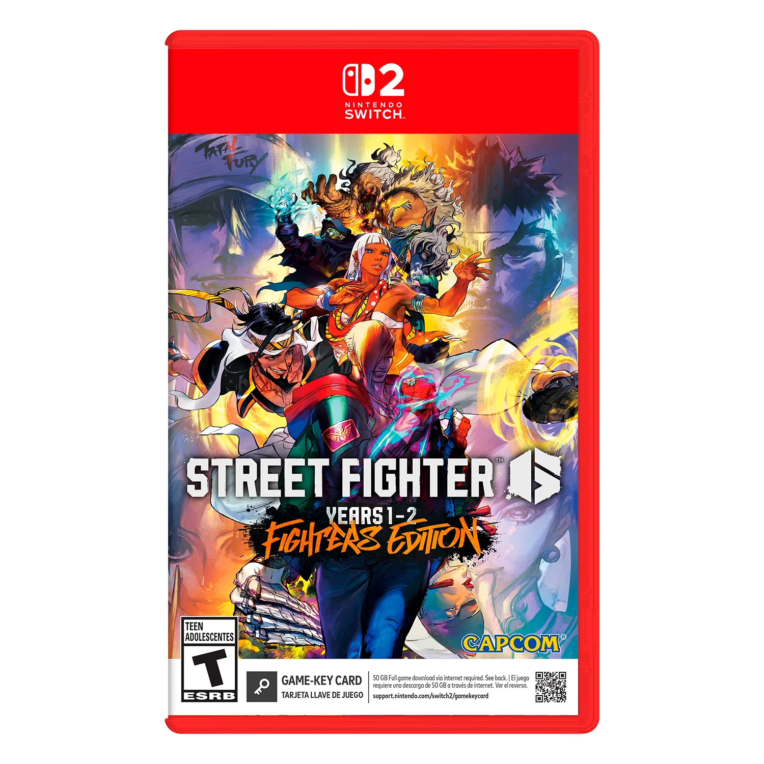Jogo Street Fighter 6 Years 1-2 Fighters Edition para Nintendo Switch 2