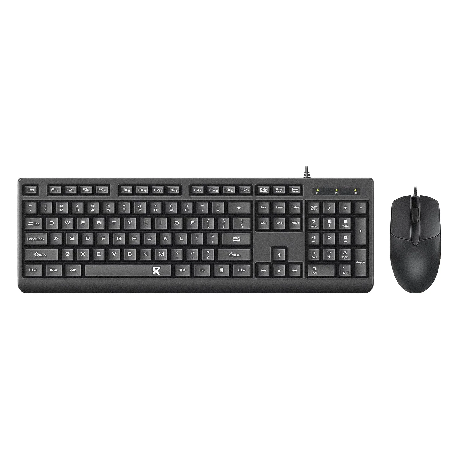 Kit Teclado e Mouse Redragon BS7543 USB - Preto