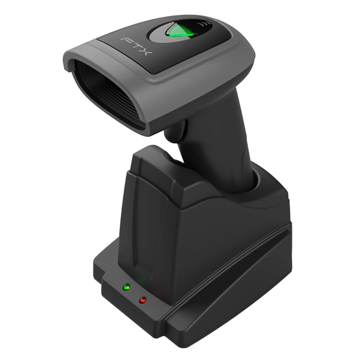 Leitor de Código de Barras FTX LC123BH5 2D Sem Fio - Preto