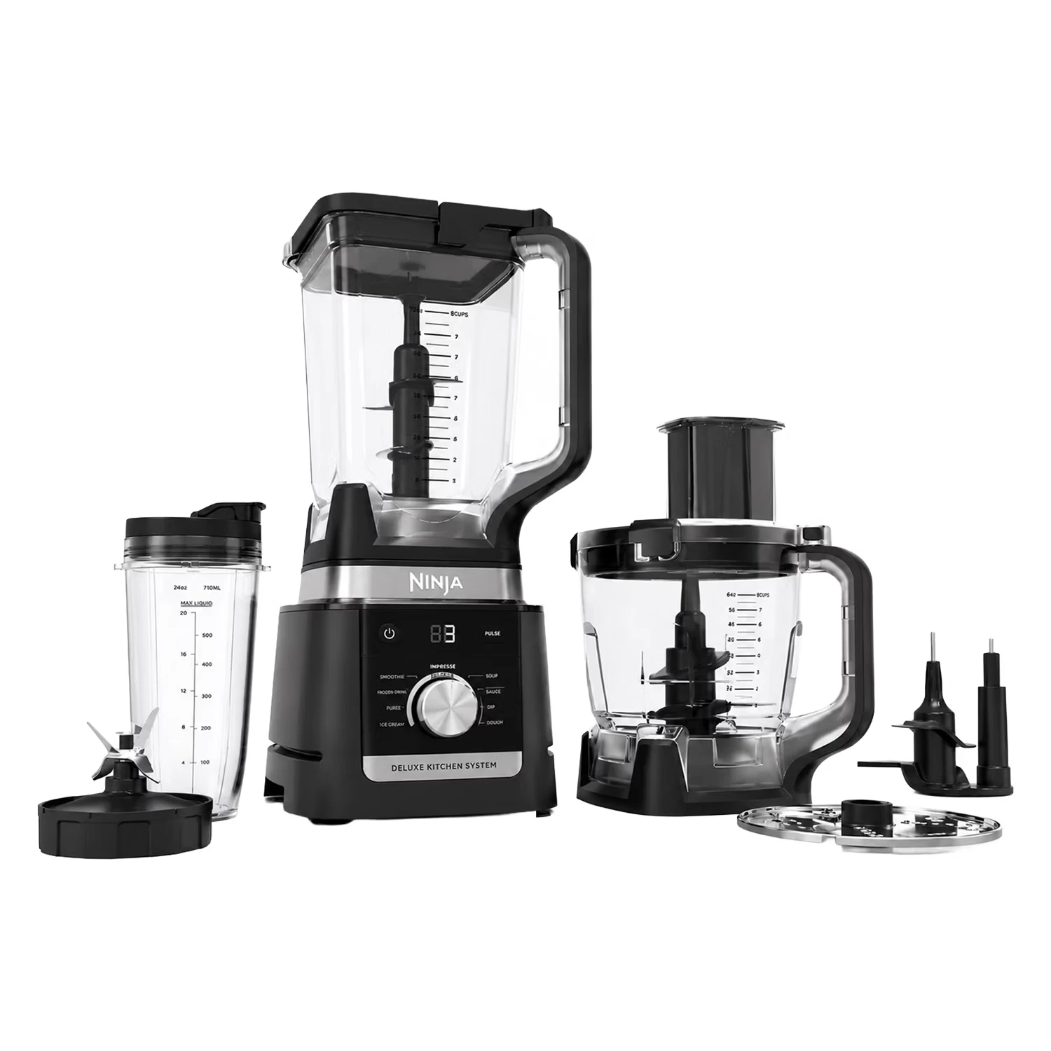 Liquidificador Ninja Deluxe Kitchen CO905KS 3 em 1 1200W 2.1L 110V - Preto
