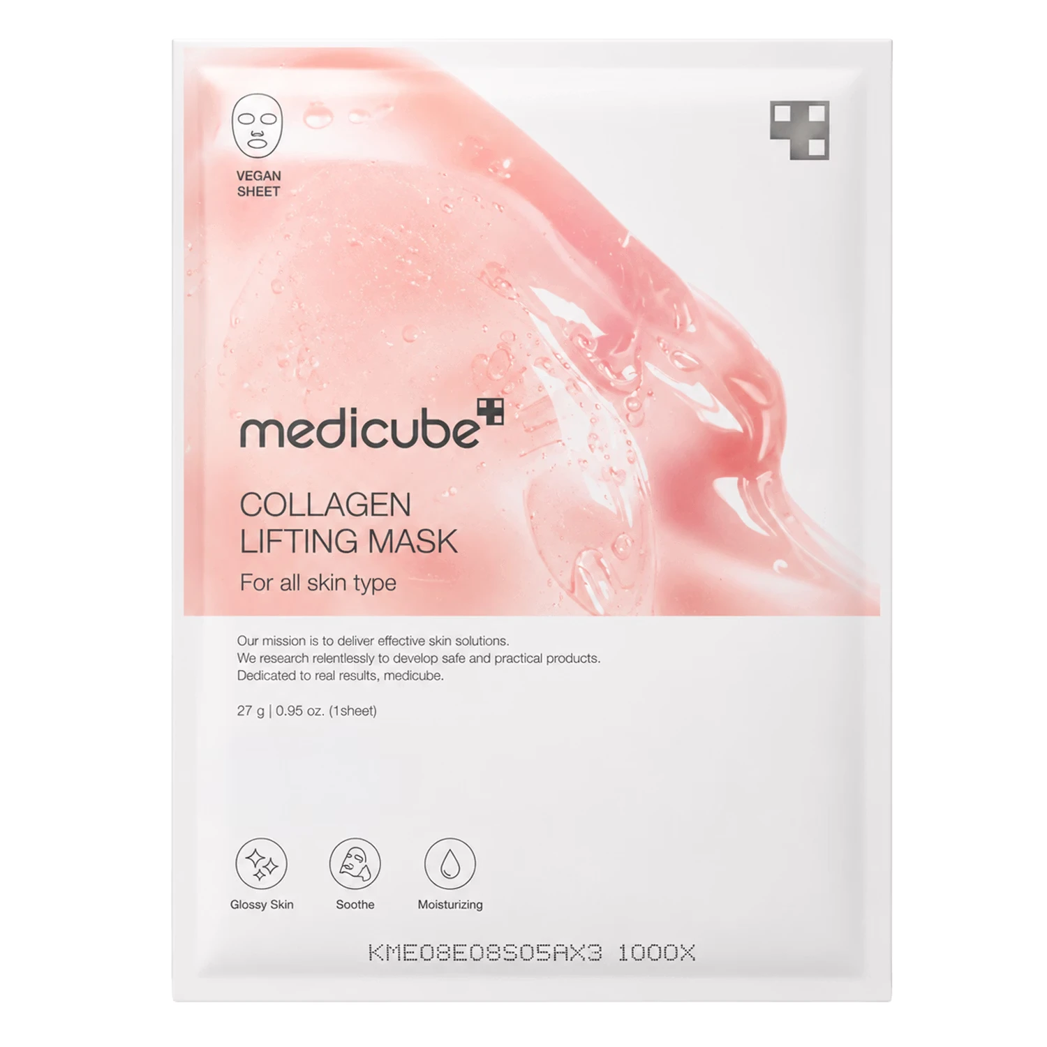 Máscara Facial Medicube Collagen Lifting 27g