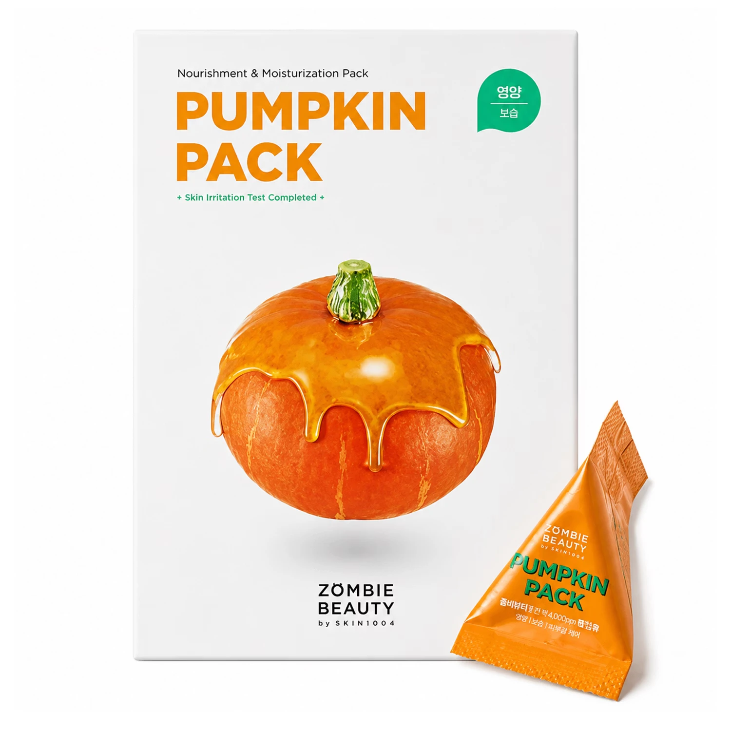 Máscara Facial SKIN1004 Zombie Beauty Pumpkin Pack