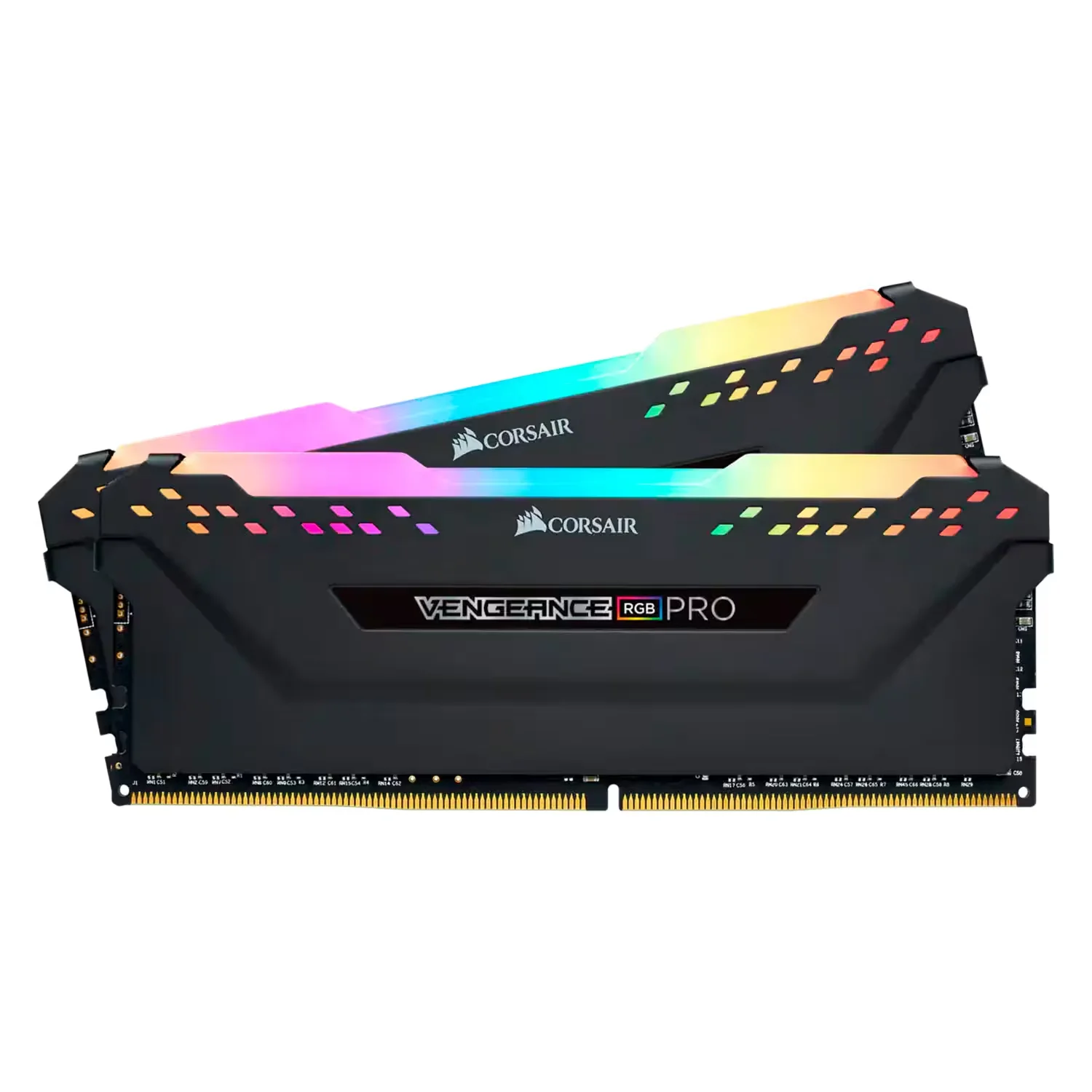 Memória RAM Corsair Vengeance Pro RGB 16GB (2x8GB) DDR4 2666 MHz - CMW16GX4M2A2666C16