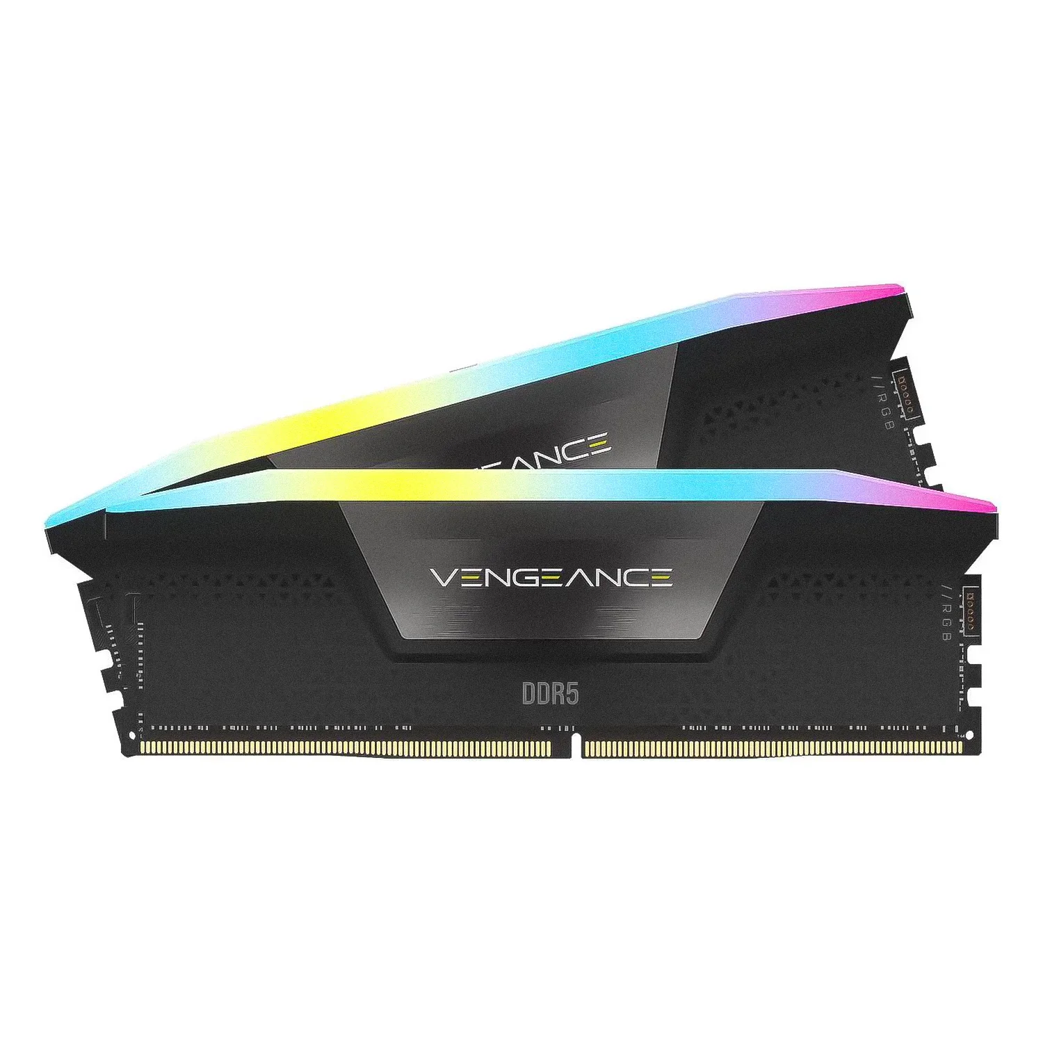 Memória RAM Corsair Vengeance RGB 128GB (2x64GB) DDR5 6000MHz - CMH128GX5M2D6000C40