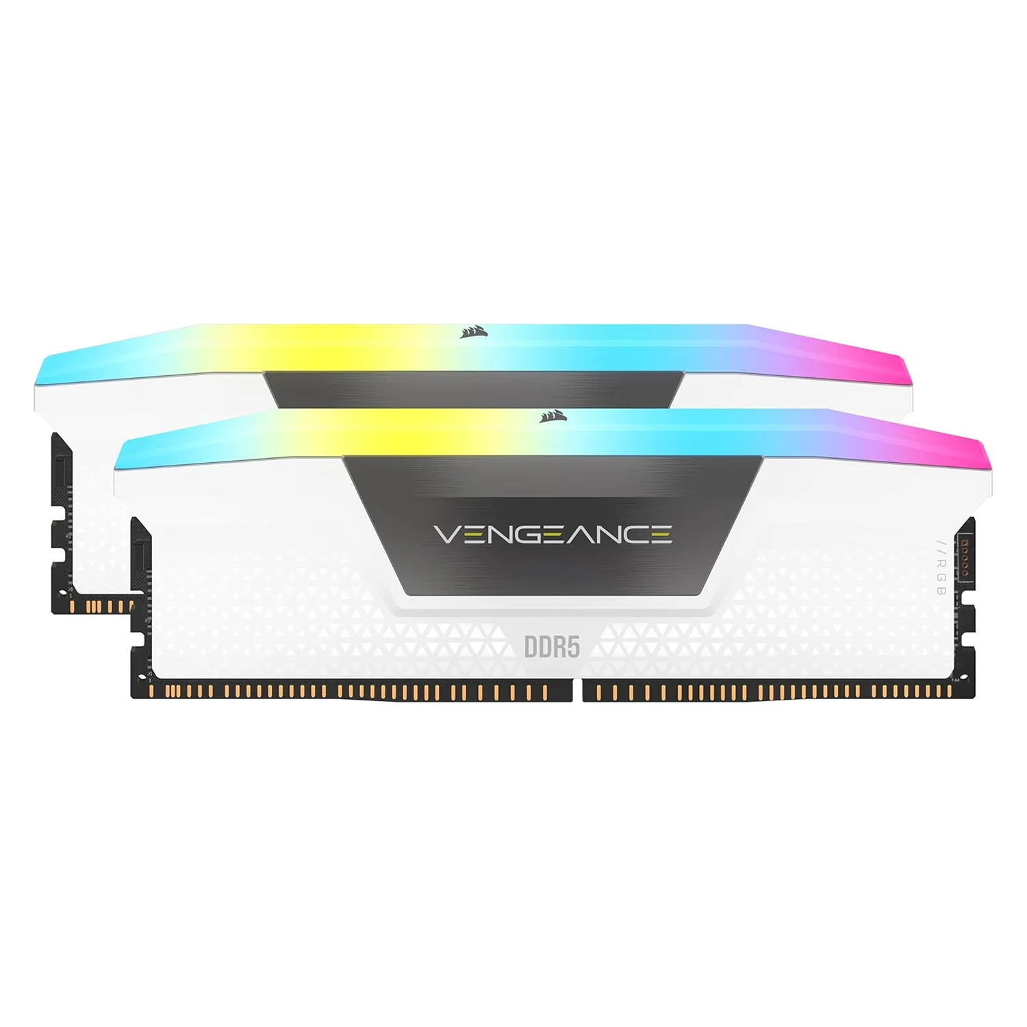 Memória RAM Corsair Vengeance RGB 32GB (2x16GB) DDR5 7200 MHz - CMH32GX5M2X7200C34W