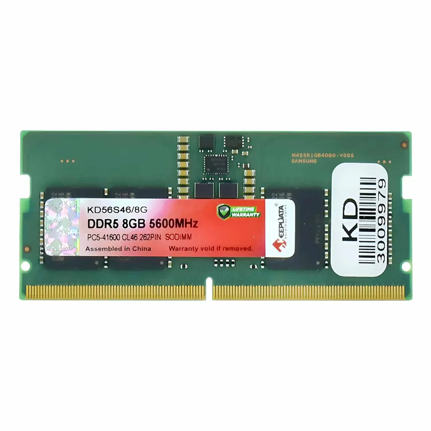 Memória RAM Keepdata 8GB DDR5 5600MT/s para Notebook - KD56S46/8G