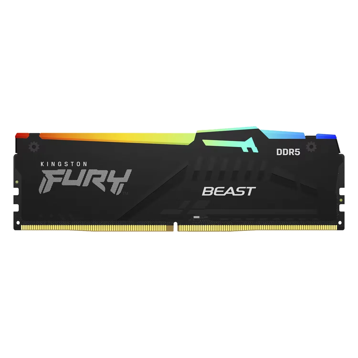 Memória RAM Kingston Fury Beast RGB 16GB DDR5 5200MHz - KF552C40BBA-16